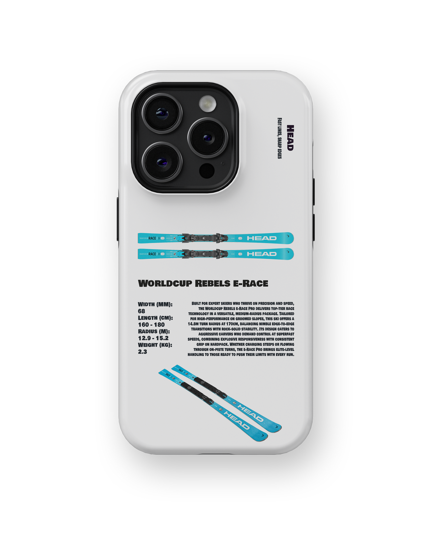 Head Worldcup Rebels E-race Ski Phone Case