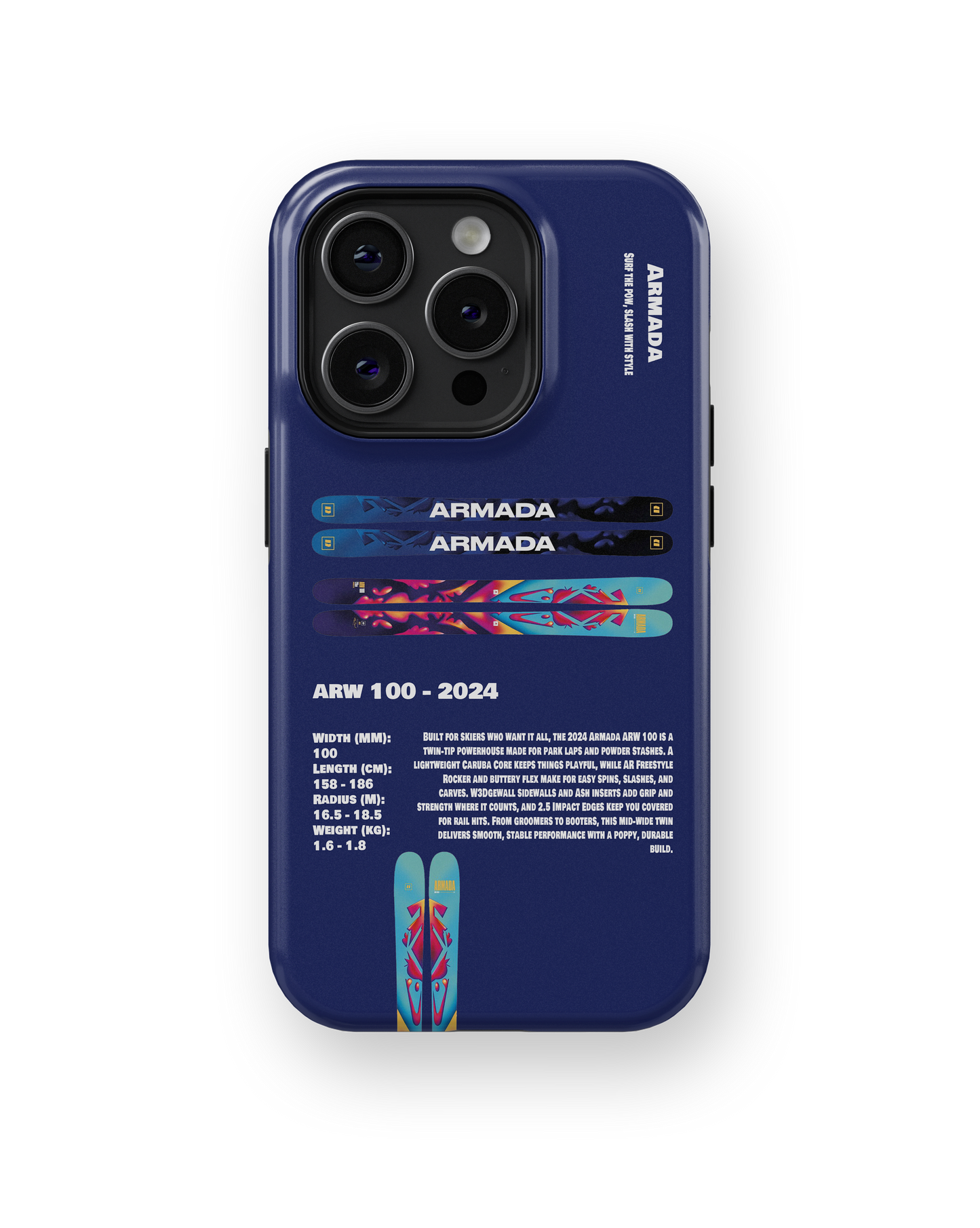 Armada Arw 100 - 2024 Ski Phone Case