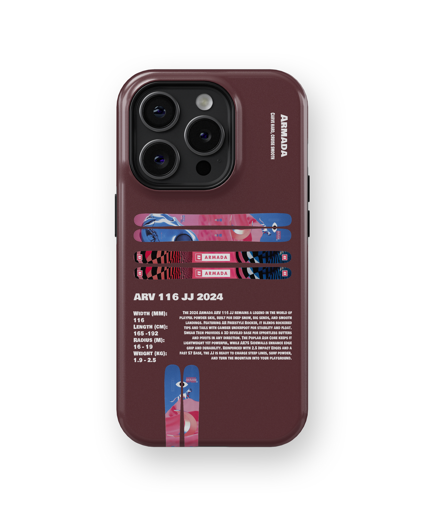 Armada ARV 116 JJ 2024 Ski Phone Case