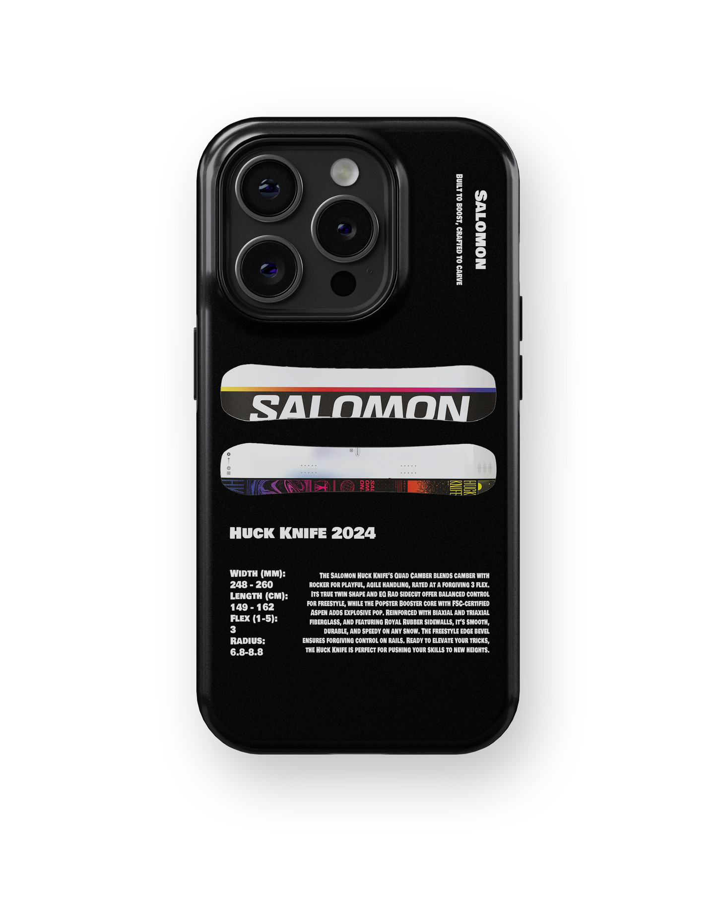 Salomon Huck Knife 2024 Snowboard Phone Case
