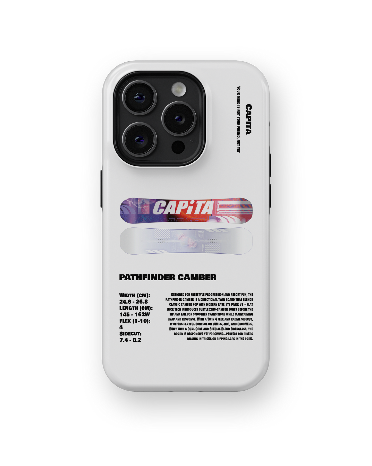 Capita Pathfinder Camber Snowboard Phone Case
