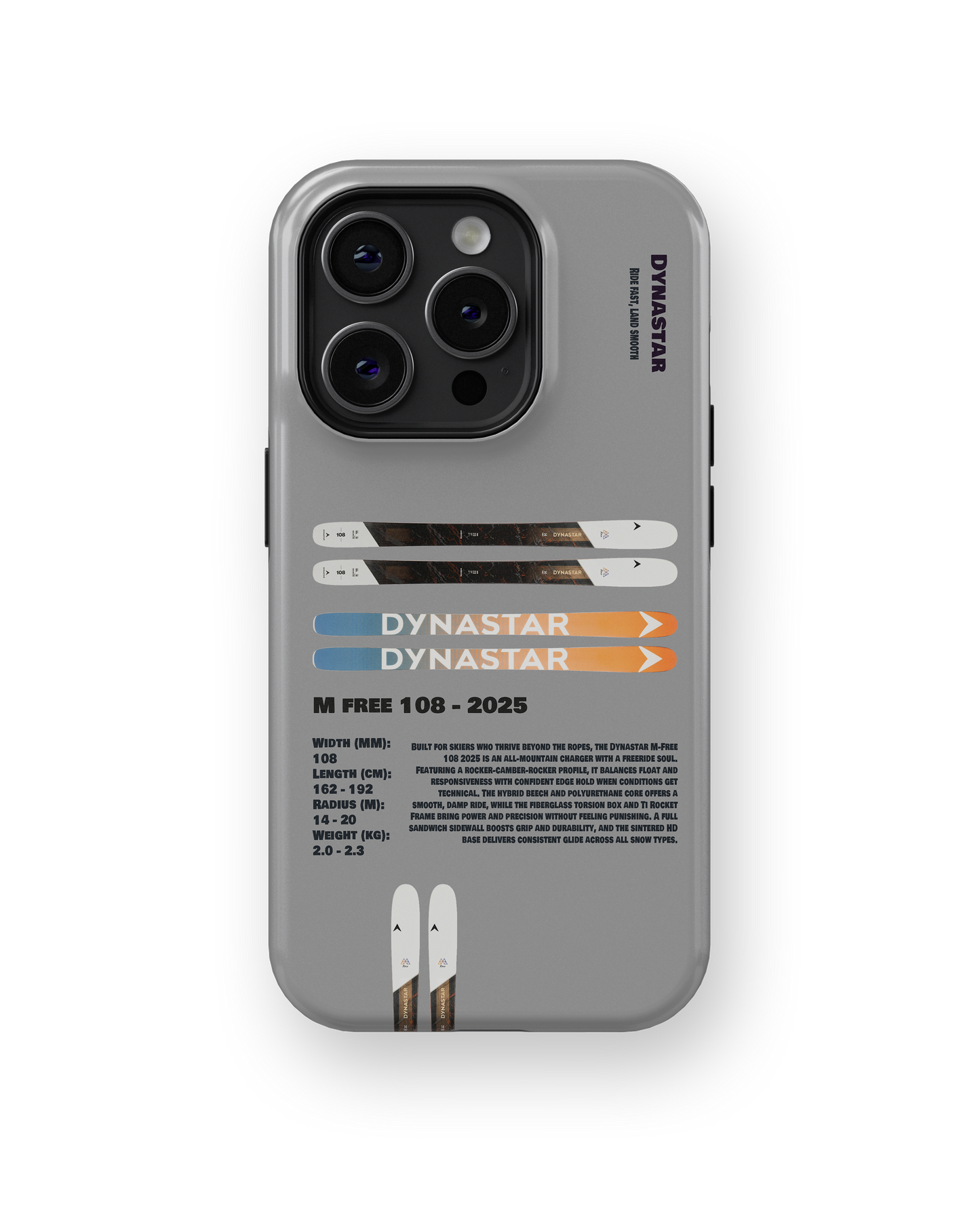 Dynastar M free 108 - 2025 Ski Phone Case