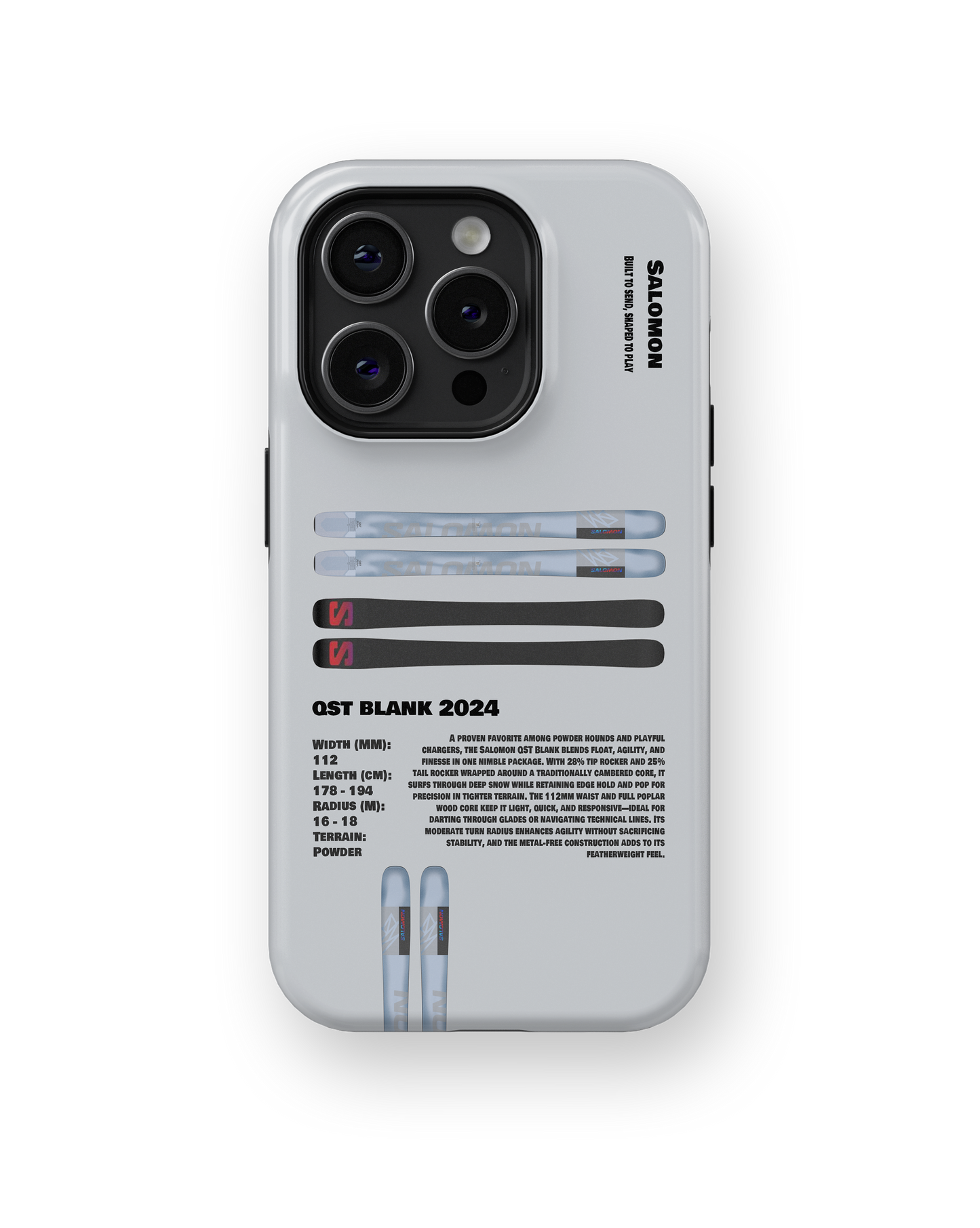 Salomon Qst Blank 2024 Ski Phone Case