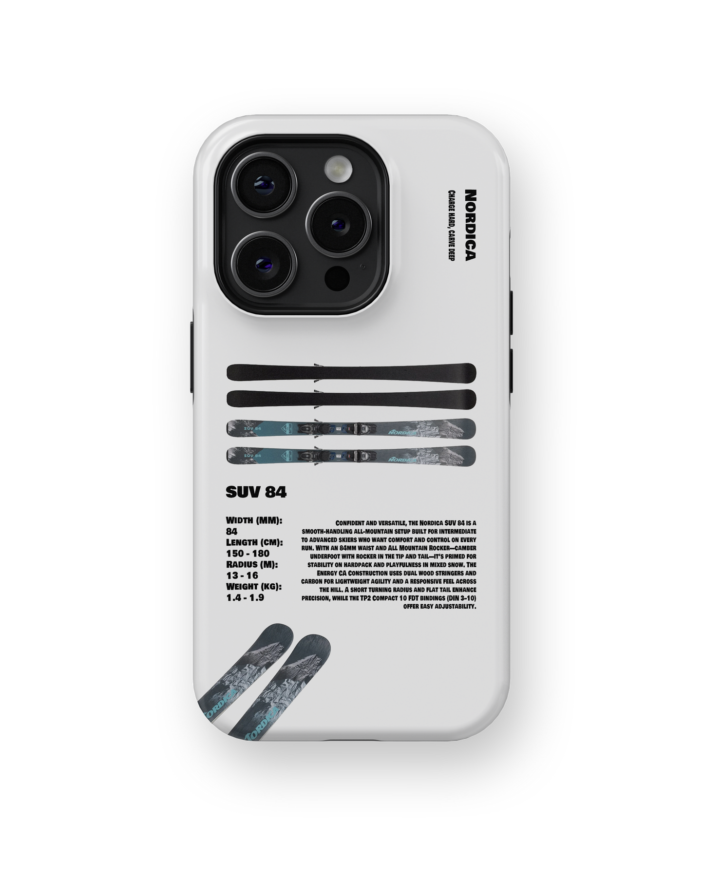 Nordica SUV 84 Ski Phone Case