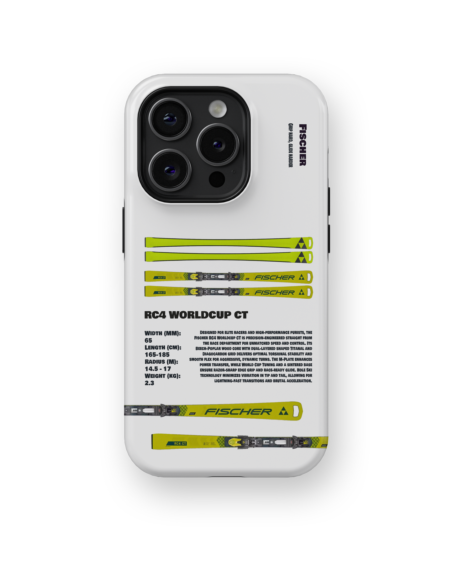 Fischer RC4 WORLDCUP CT Ski Phone Case