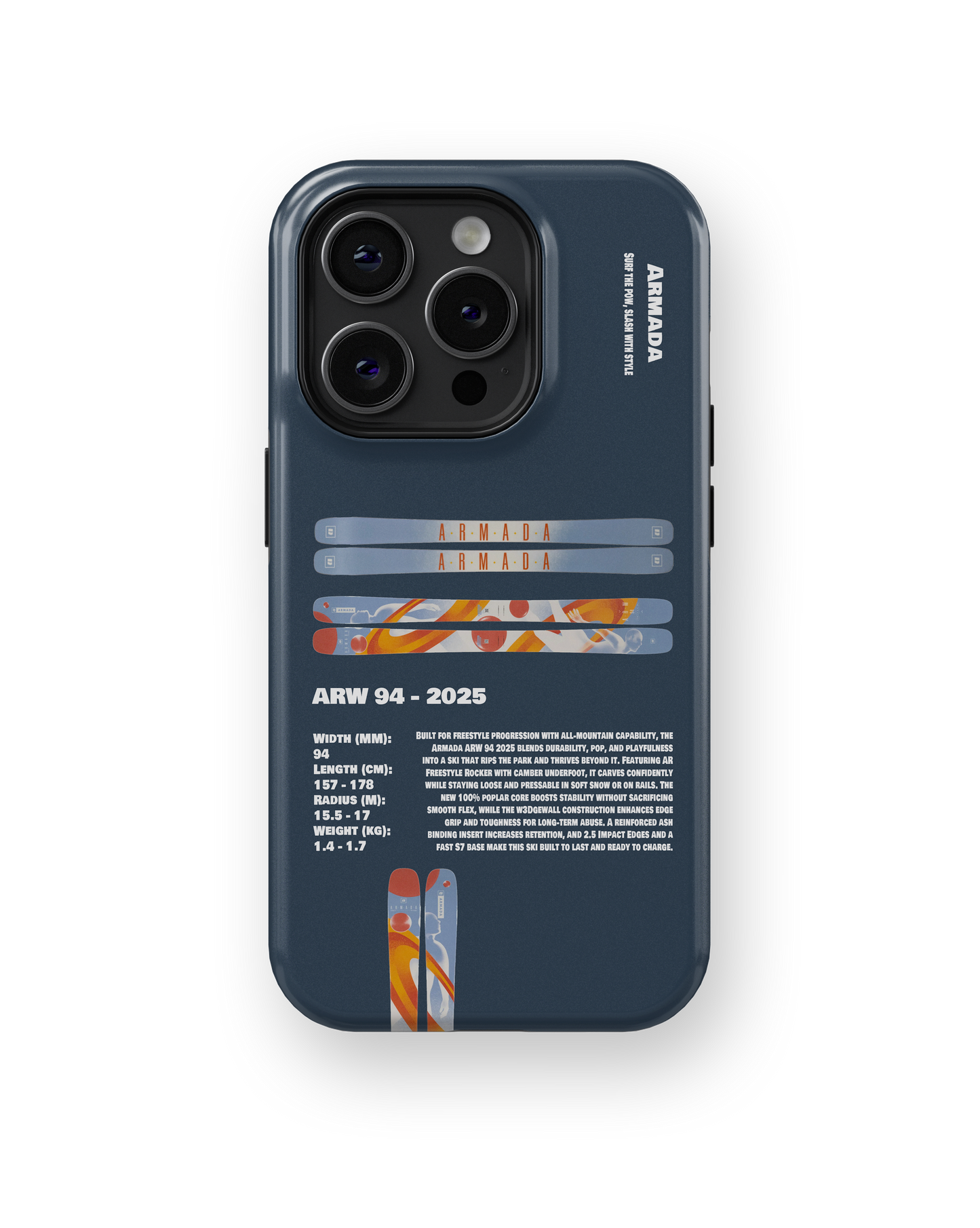 Armada ARW 94 - 2025 Ski Phone Case