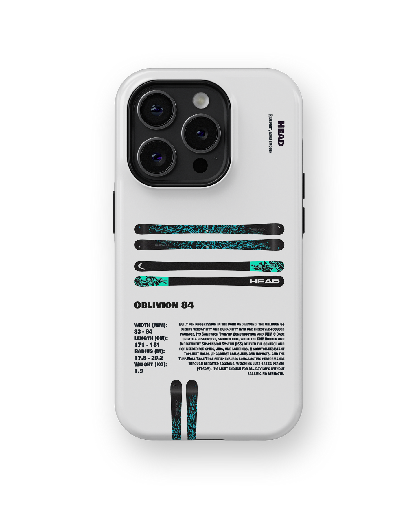 Head Oblivion 84 Ski Phone Case