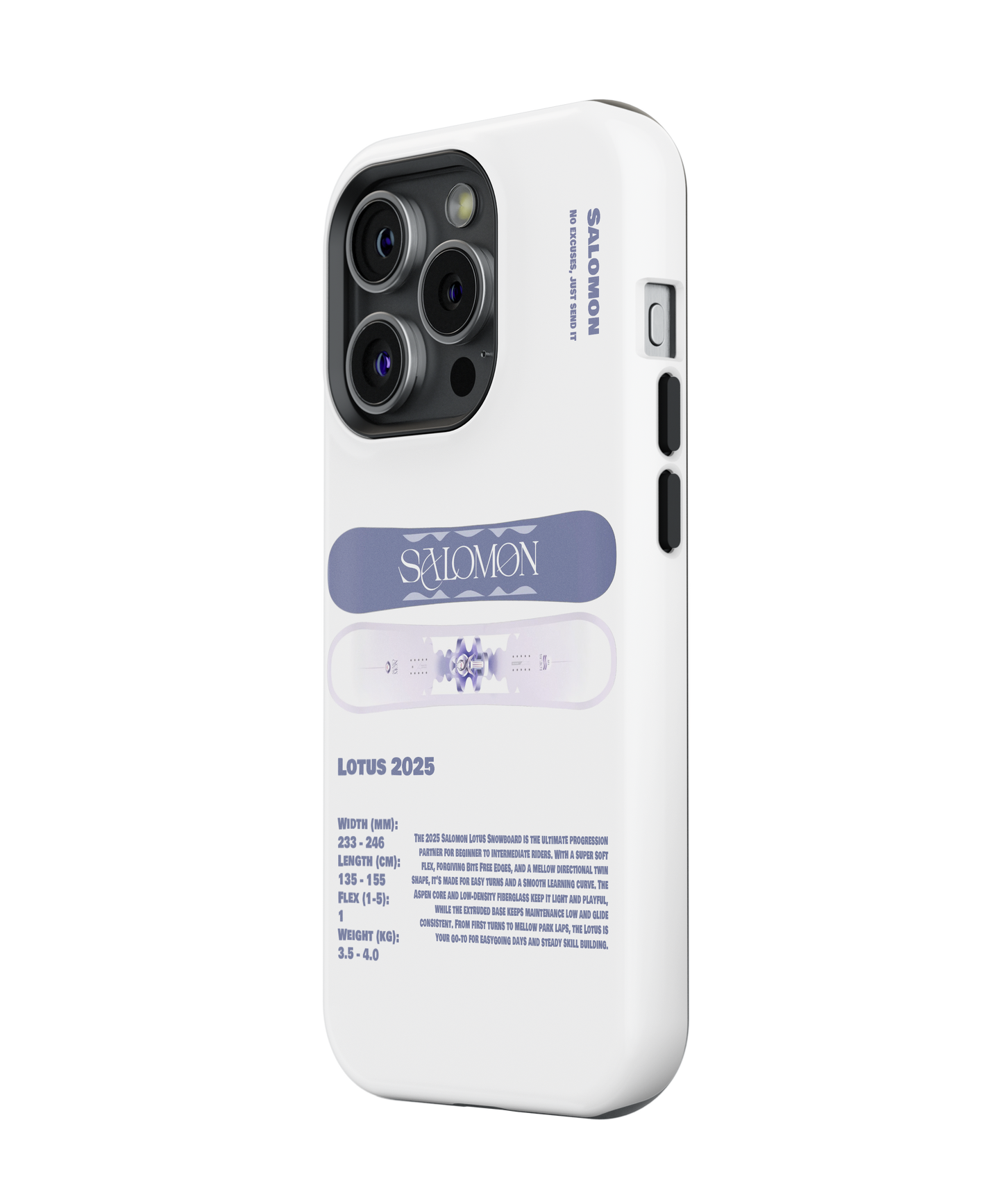 Salomon Lotus 2025 Snowboard Phone Case