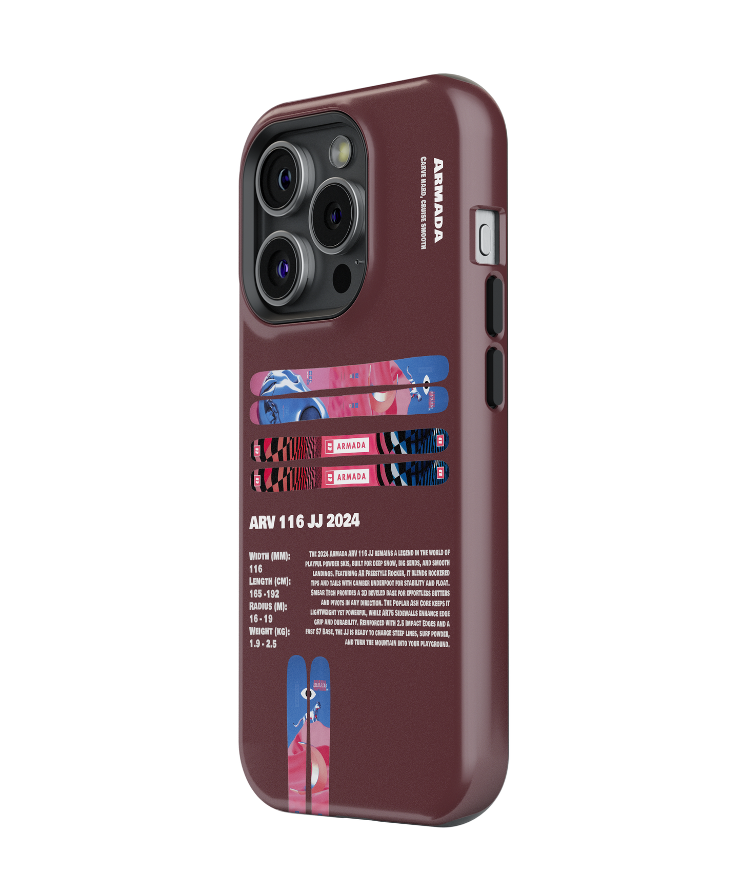 Armada ARV 116 JJ 2024 Ski Phone Case
