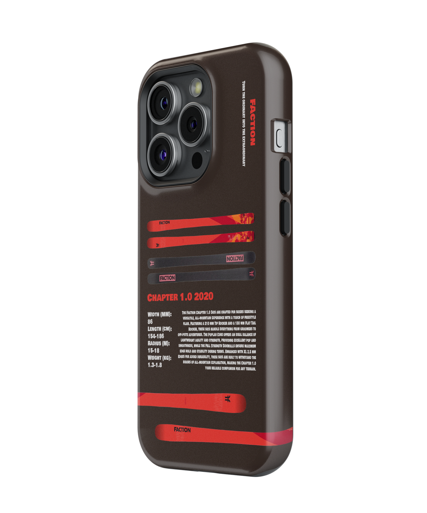 Faction Chapter 1.0 - 2020 Ski Phone Case