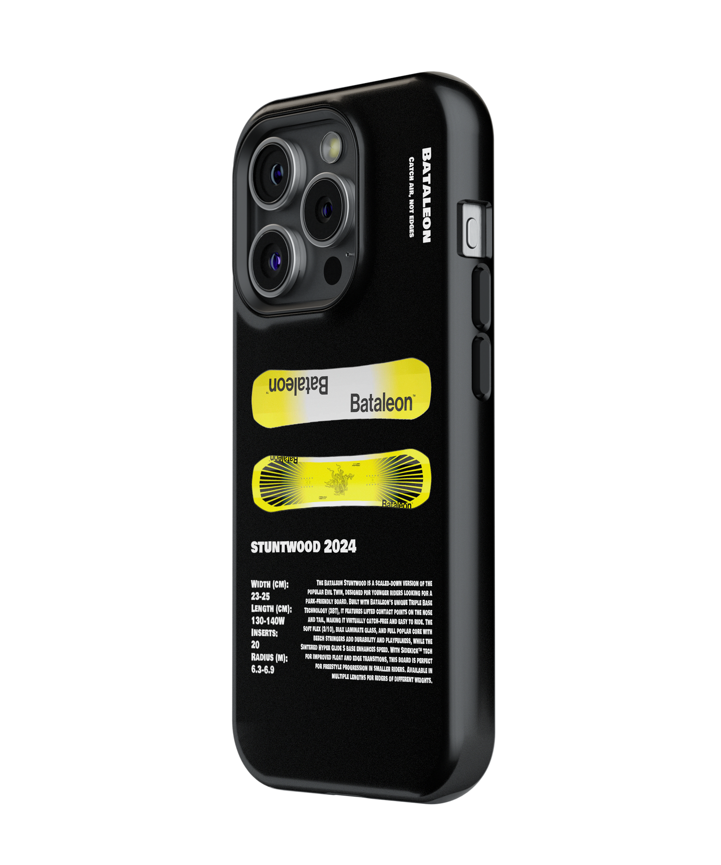 Bataleon Stuntwood 2024 Ski Phone Case