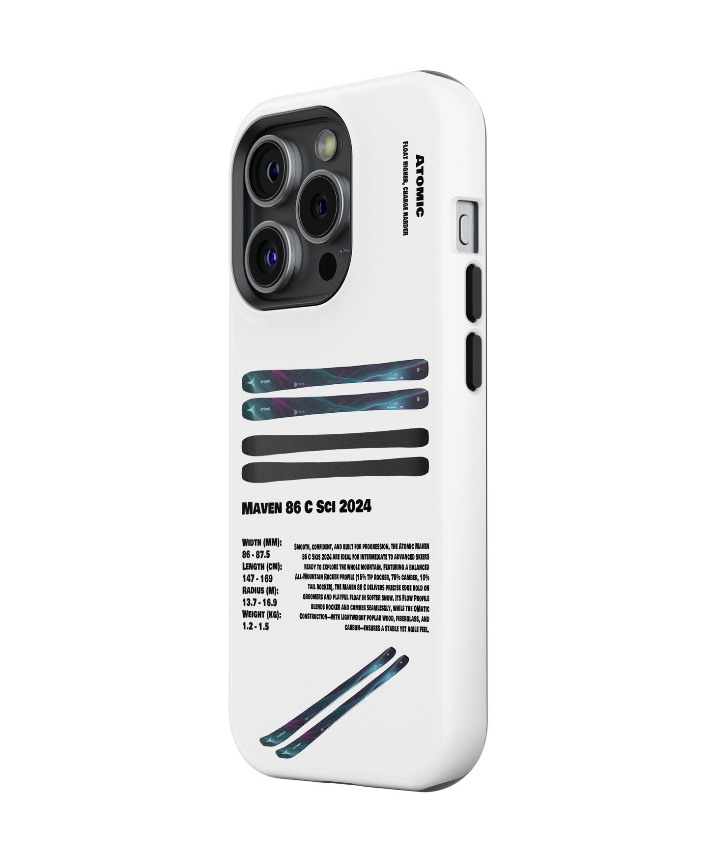 Atomic Maven 86 C Sci 2024 Ski Phone Case
