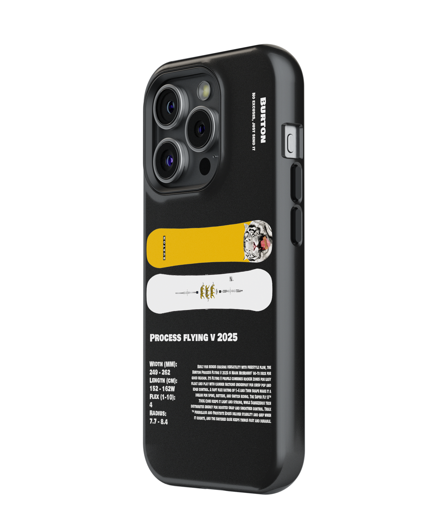 Burton Process Flying V 2025 Snowboard Phone Case
