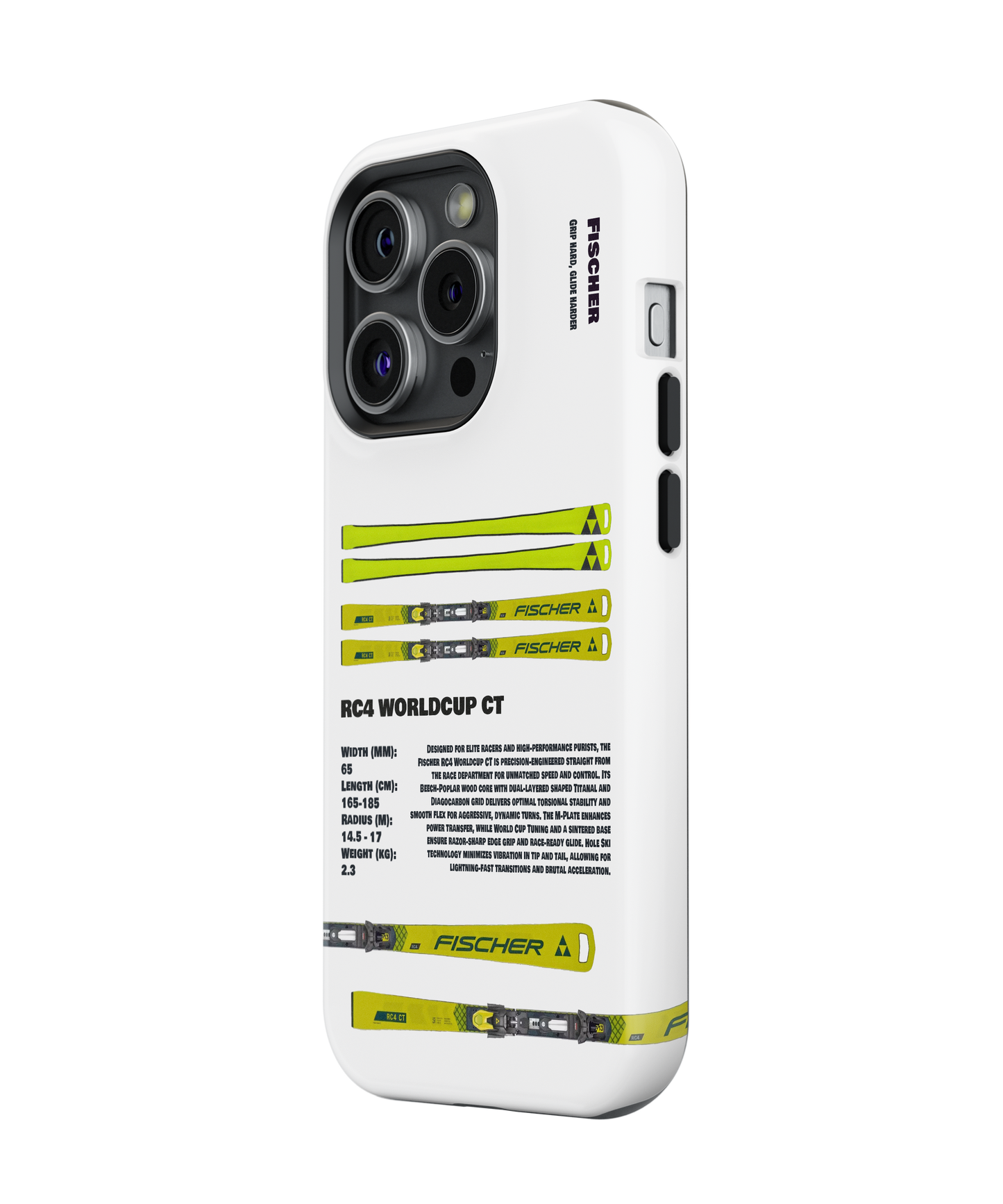 Fischer RC4 WORLDCUP CT Ski Phone Case