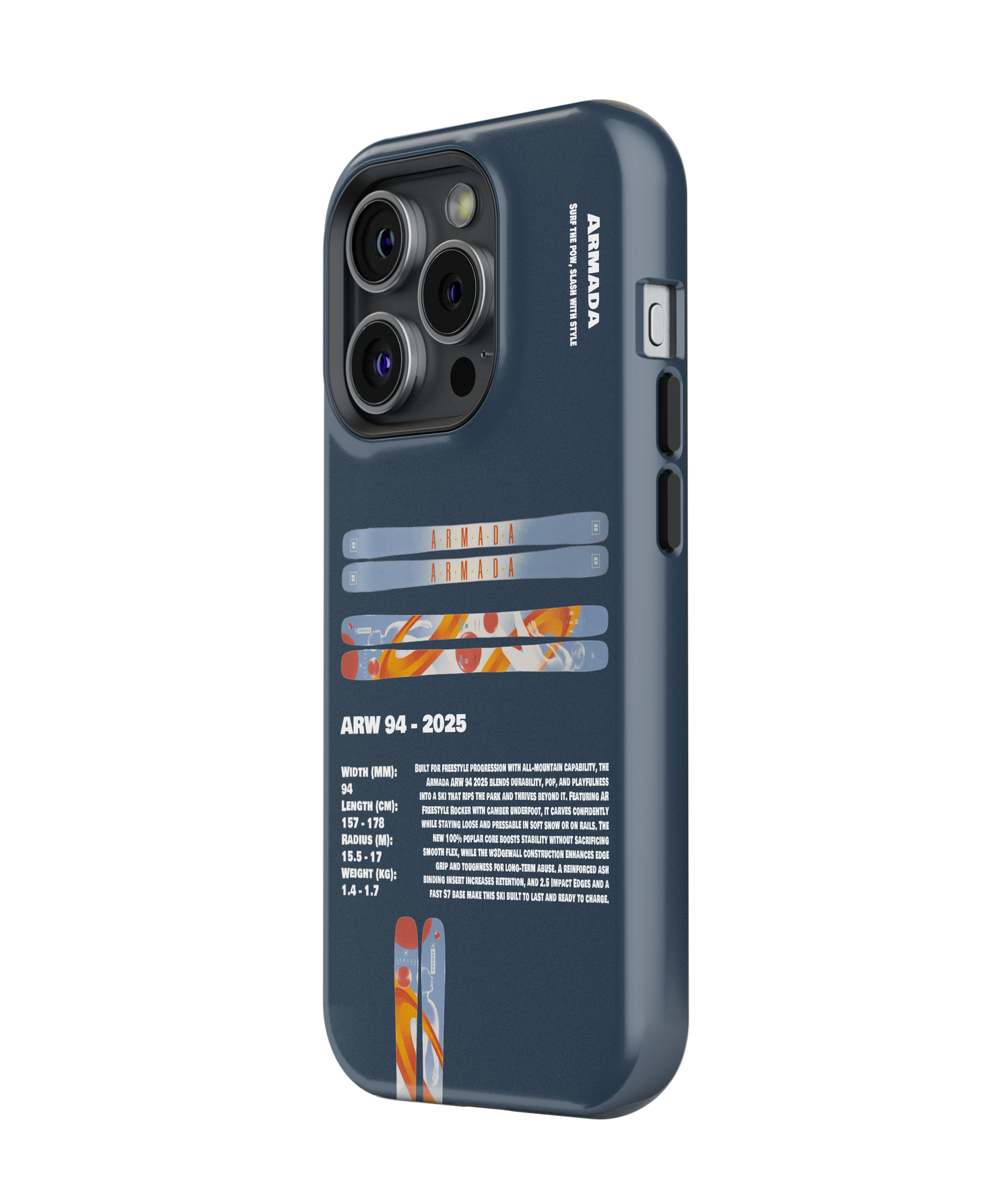 Armada ARW 94 - 2025 Ski Phone Case