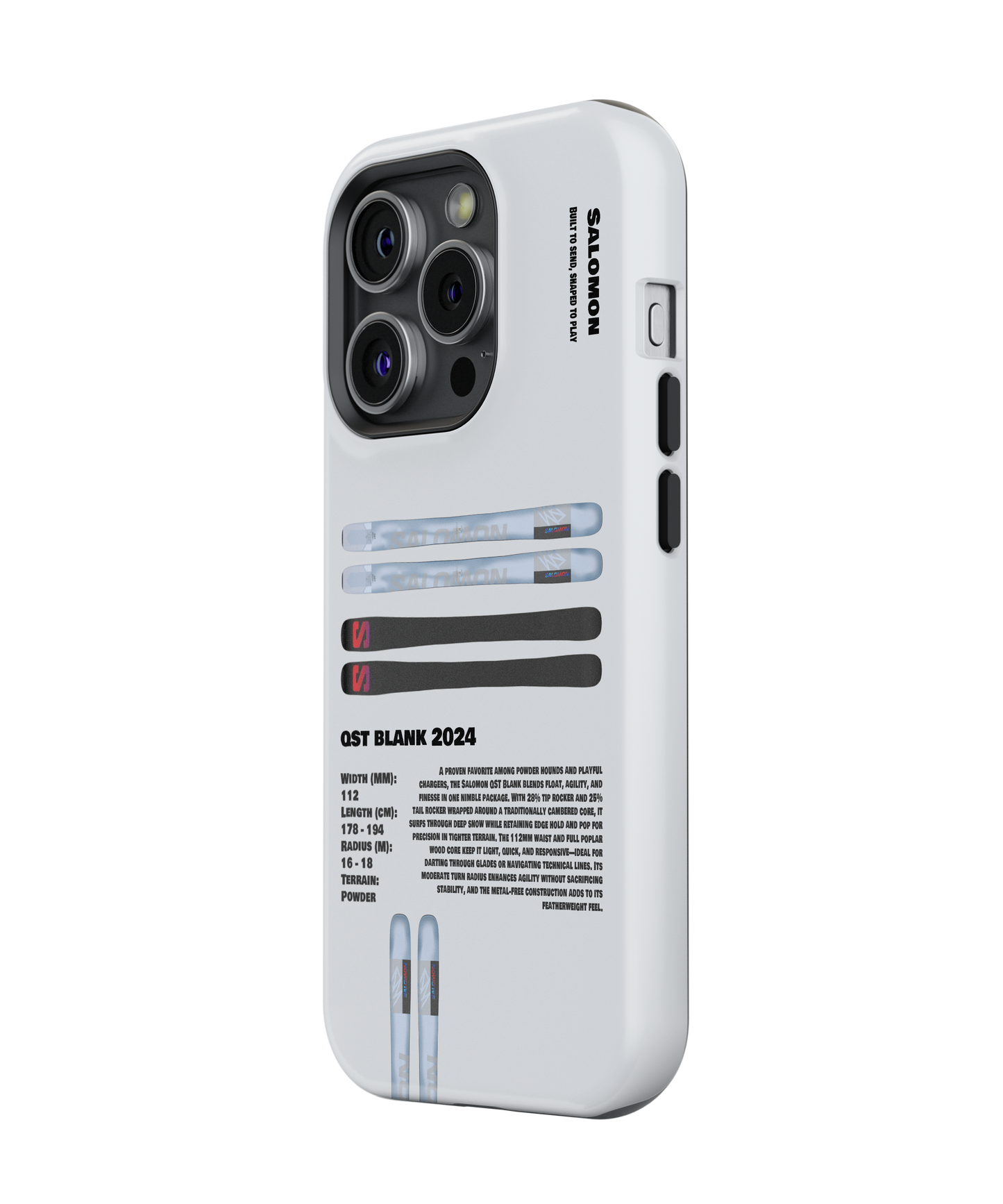 Salomon Qst Blank 2024 Ski Phone Case