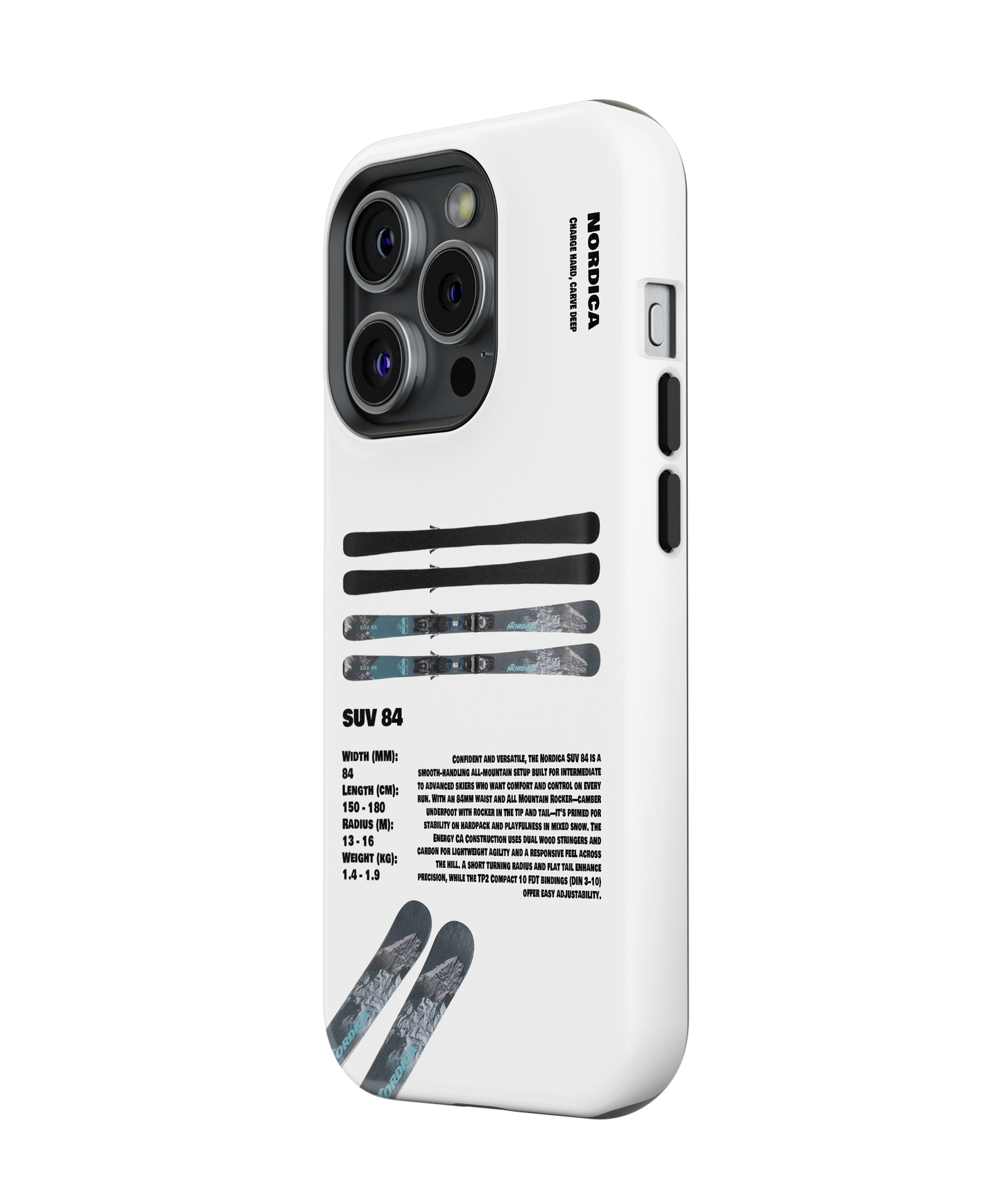 Nordica SUV 84 Ski Phone Case