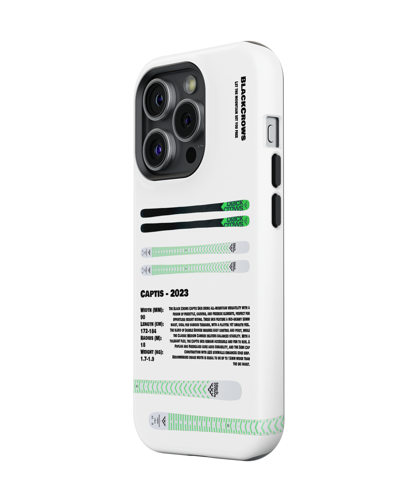 BlackCrows Captis - 2023 Ski Phone Case