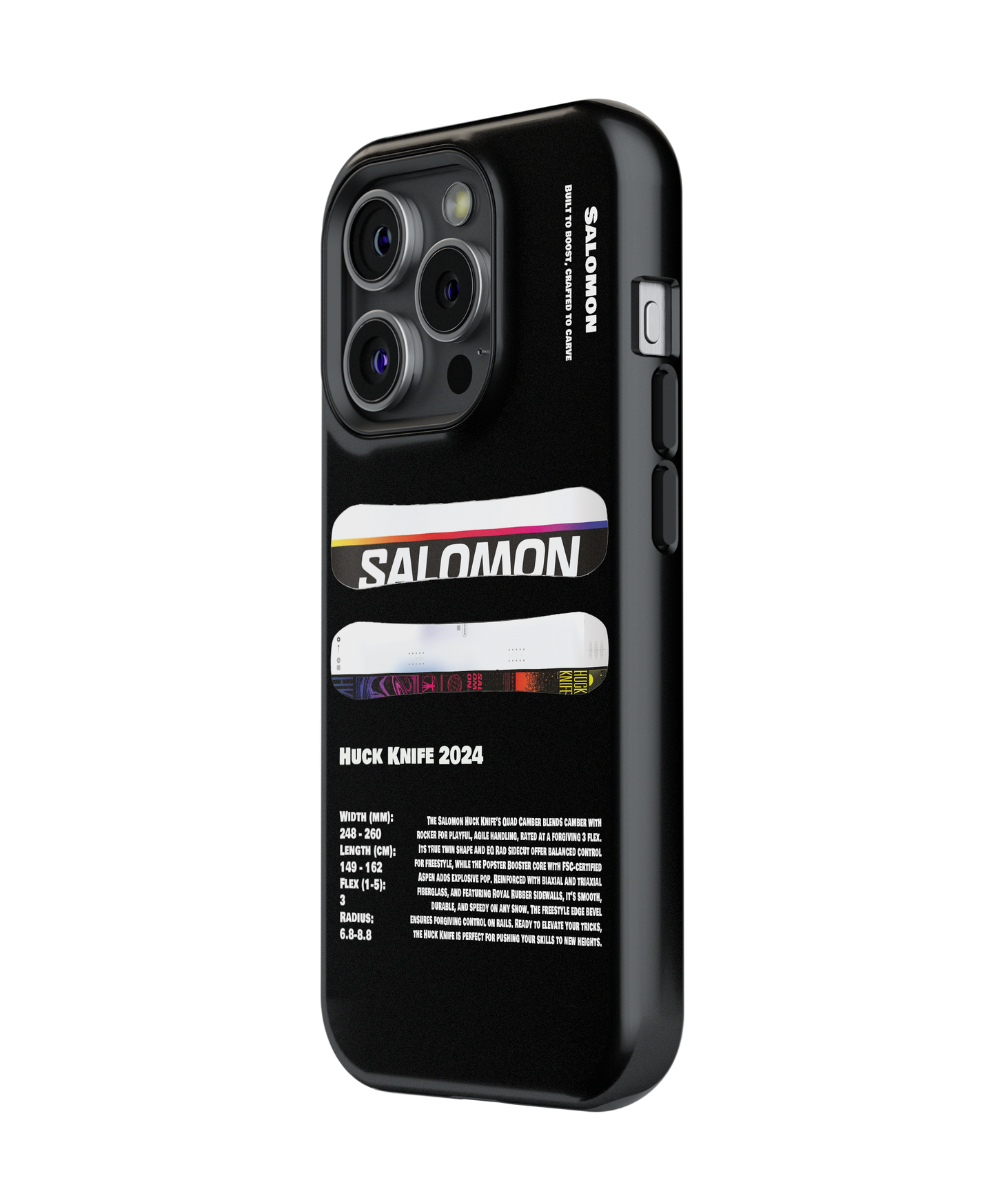 Salomon Huck Knife 2024 Snowboard Phone Case