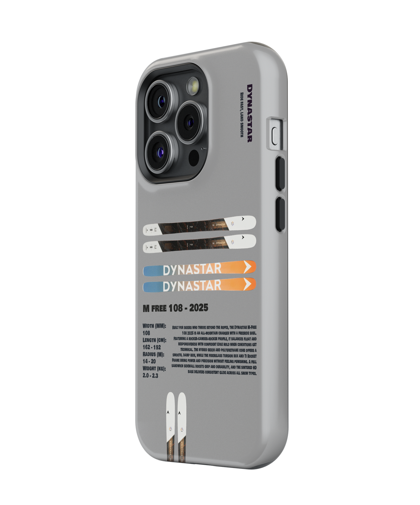 Dynastar M free 108 - 2025 Ski Phone Case