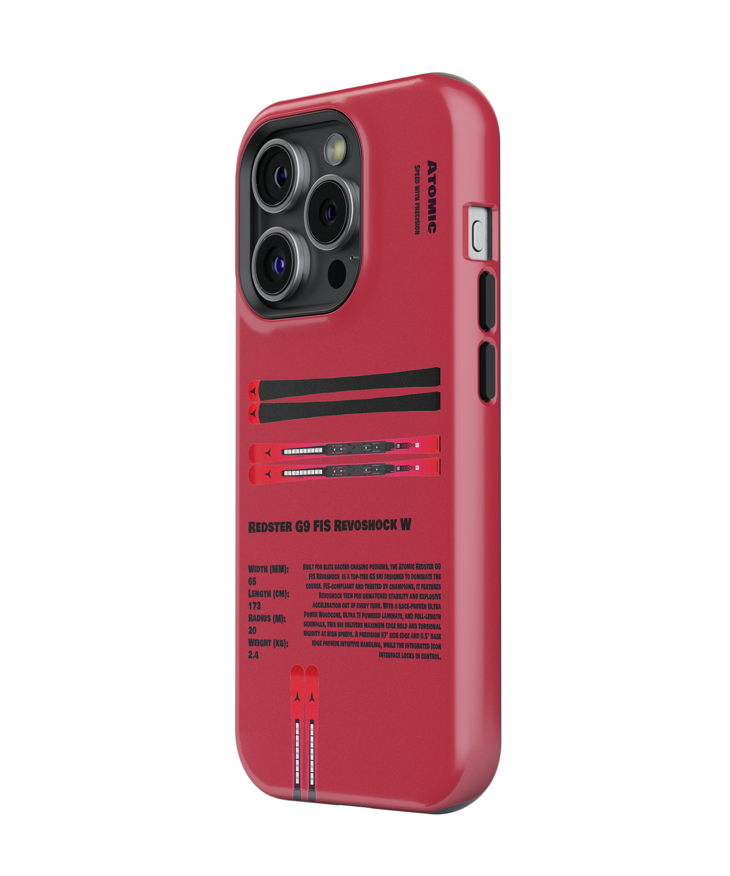 Atomic Redster G9 Revoshock 2026 Ski Phone Case
