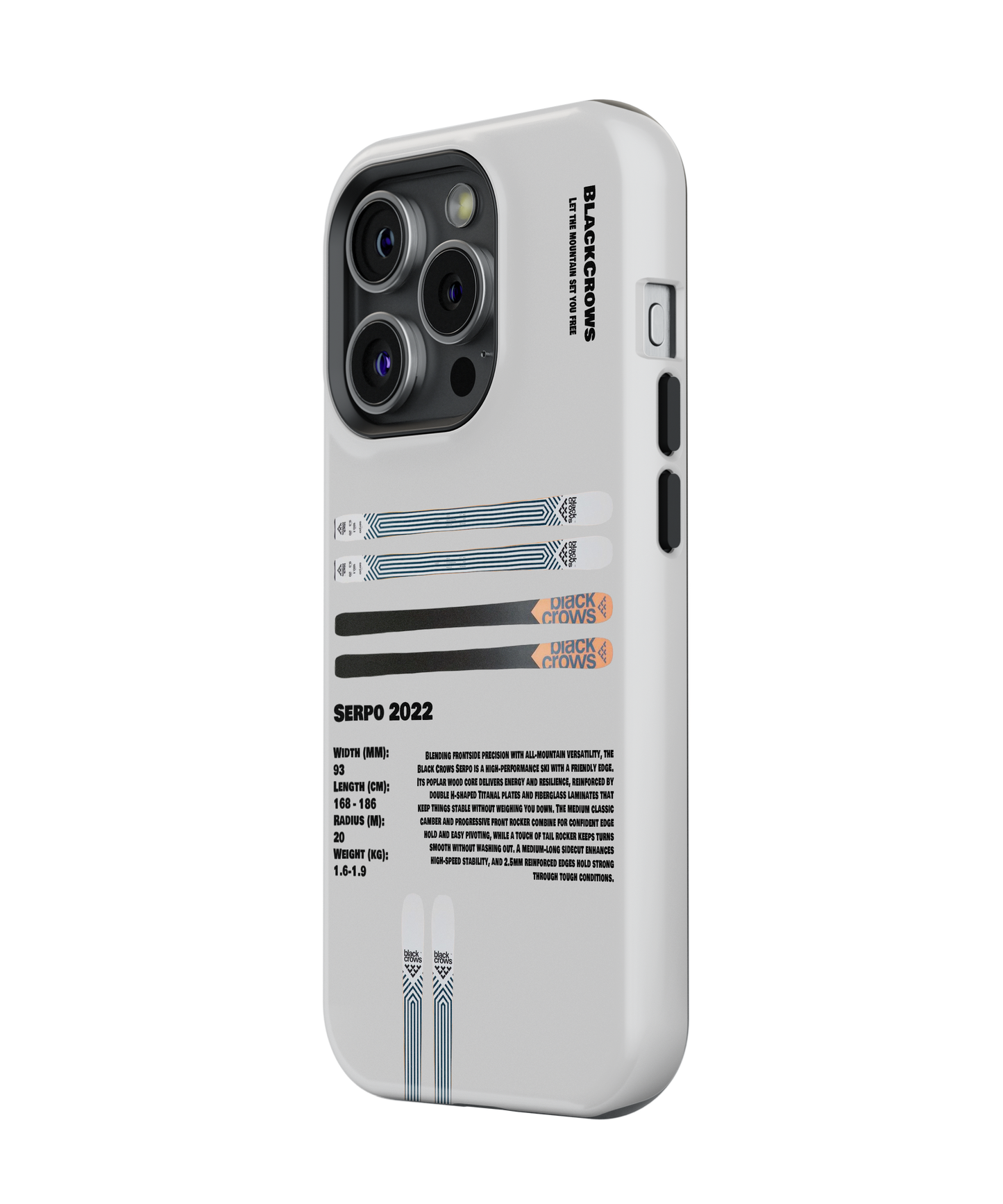 BlackCrows Serpo 2022 Ski Phone Case