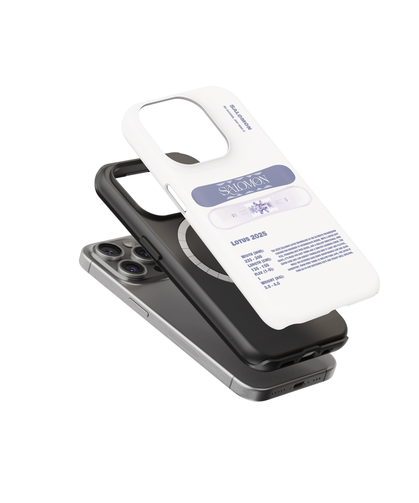 Salomon Lotus 2025 Snowboard Phone Case