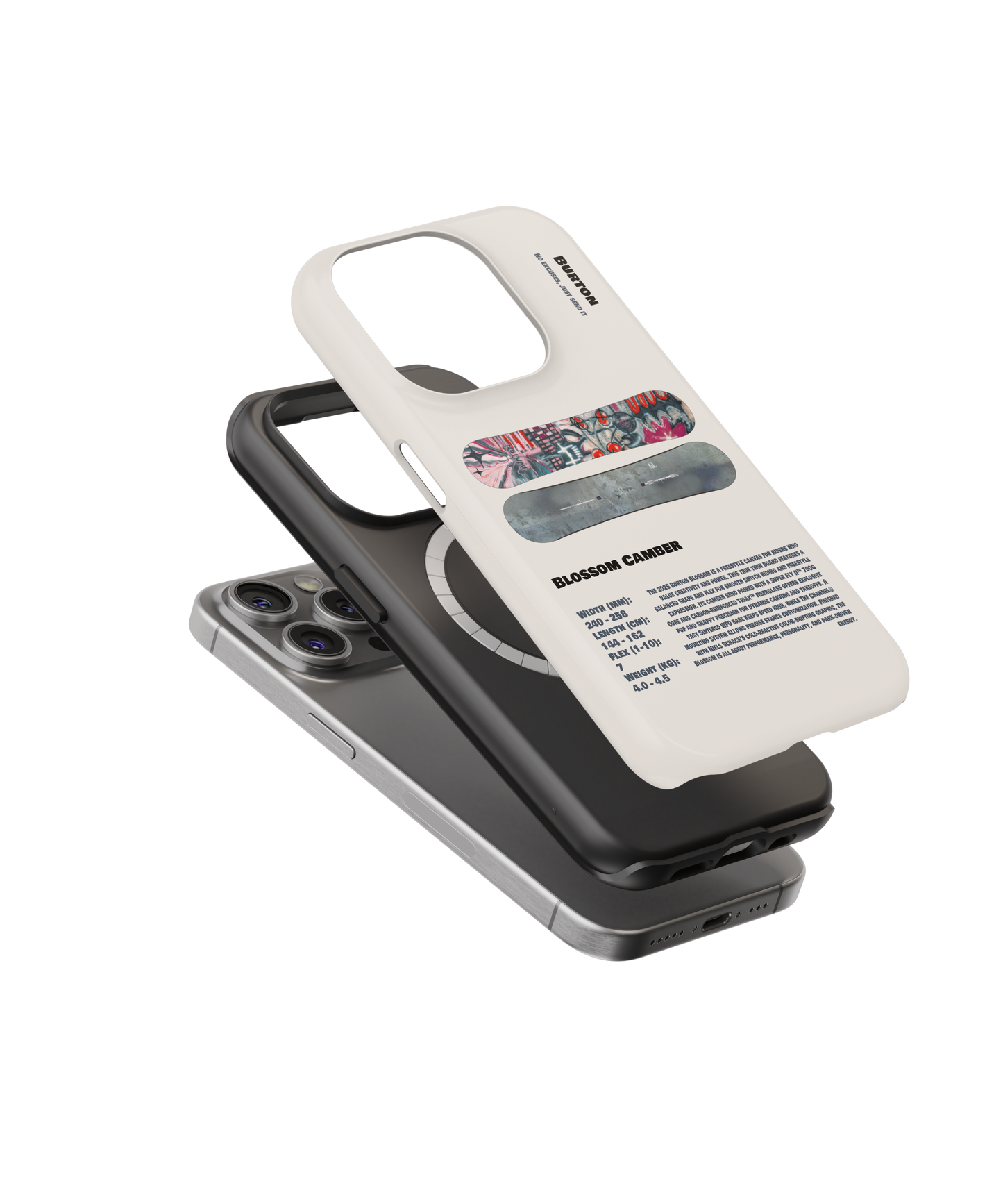 Burton Blossom Camber - 2025 Snowboard Phone Case