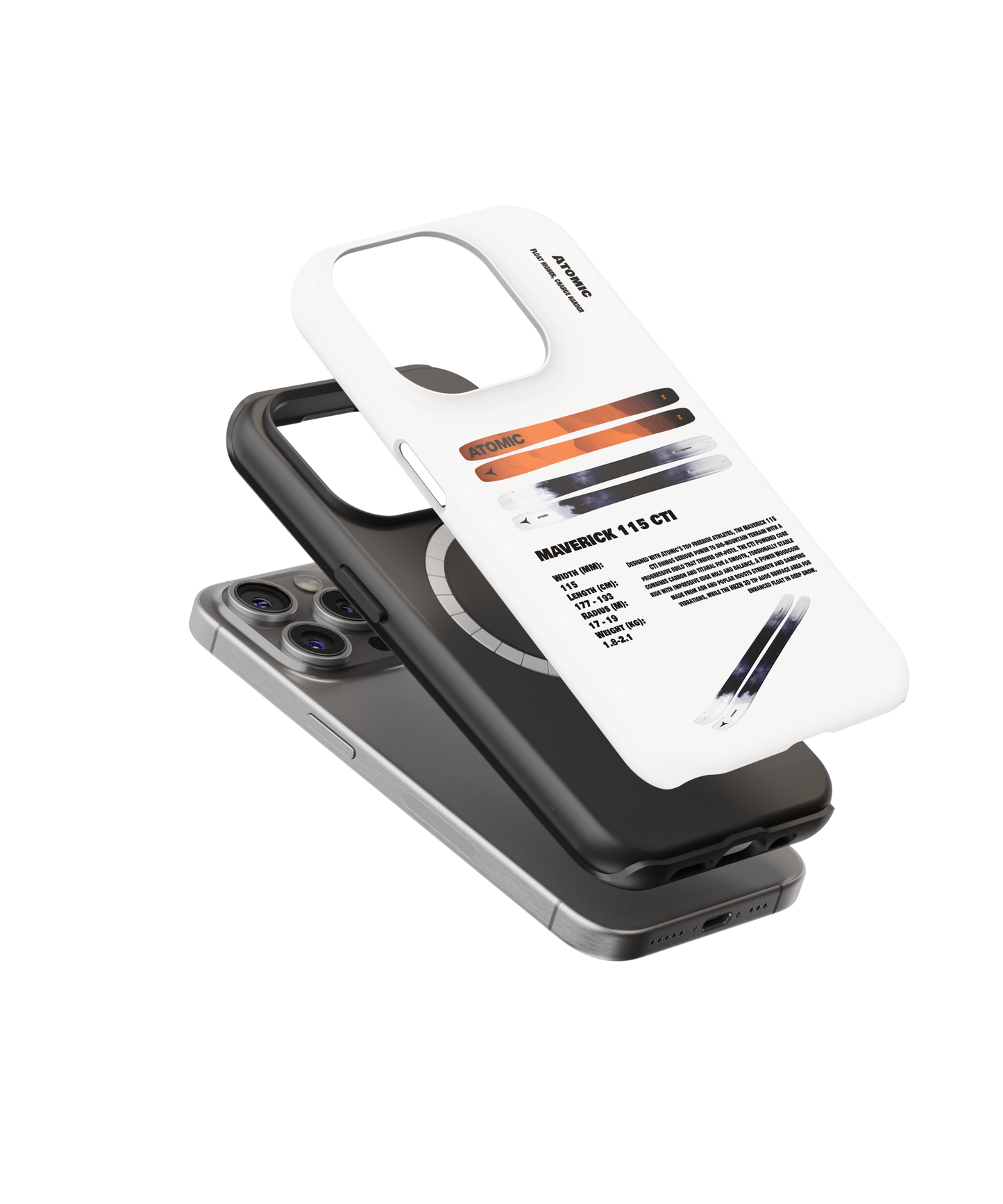 Atomic Maverick 115 CTI Ski Phone Case