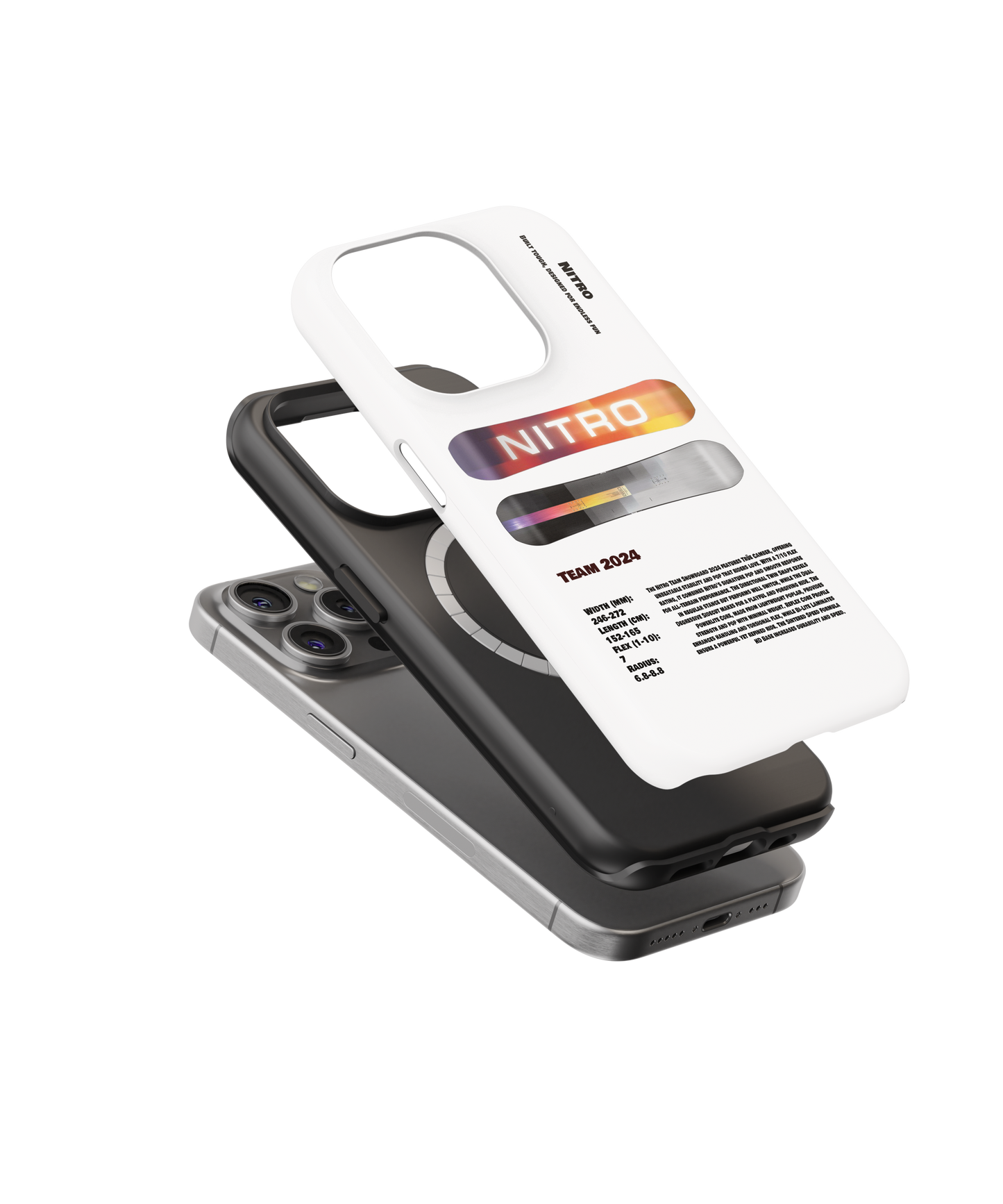 Nitro Team 2024 Snowboard Phone Case