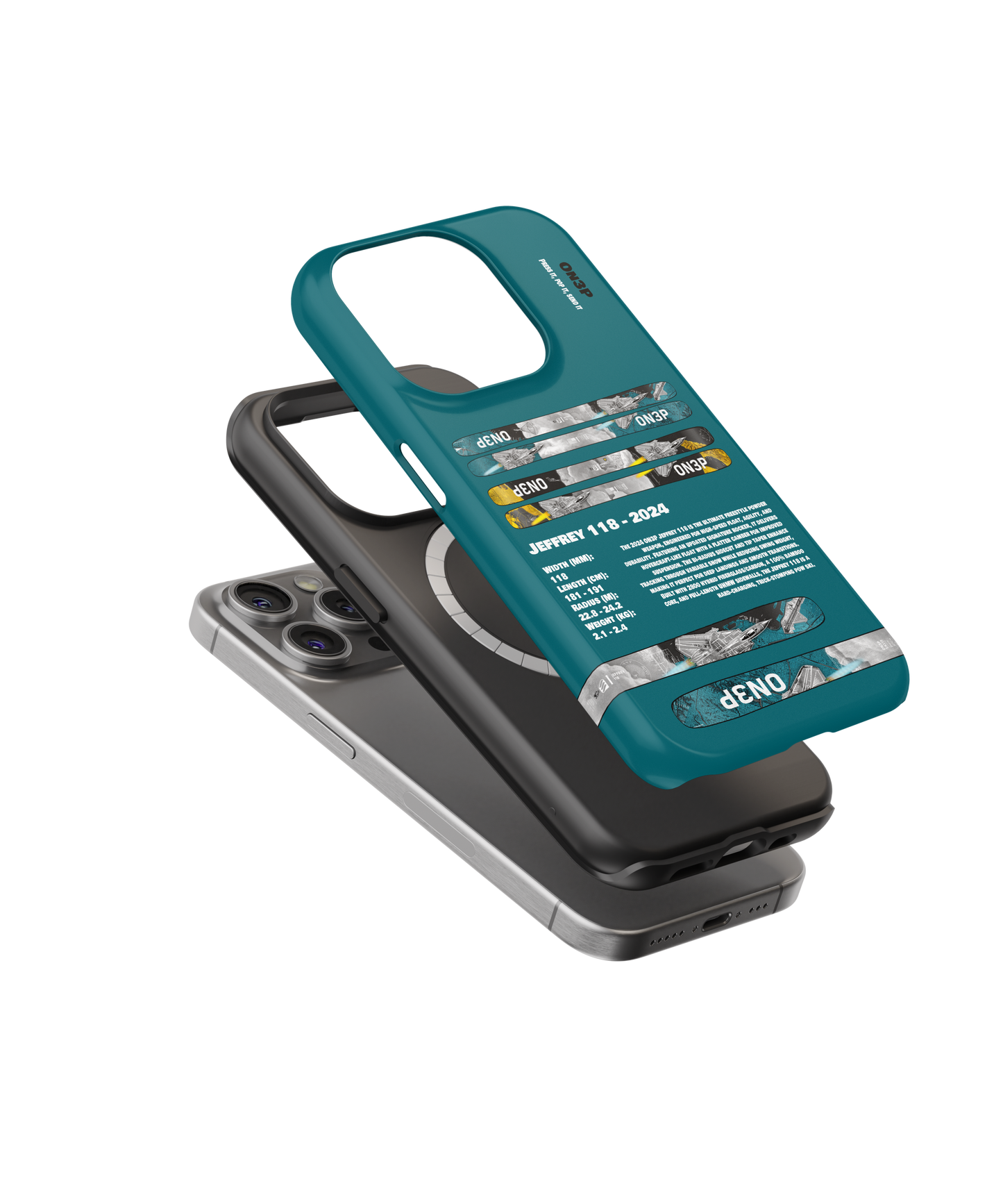 On3p Jeffrey 118 - 2024 Ski Phone Case