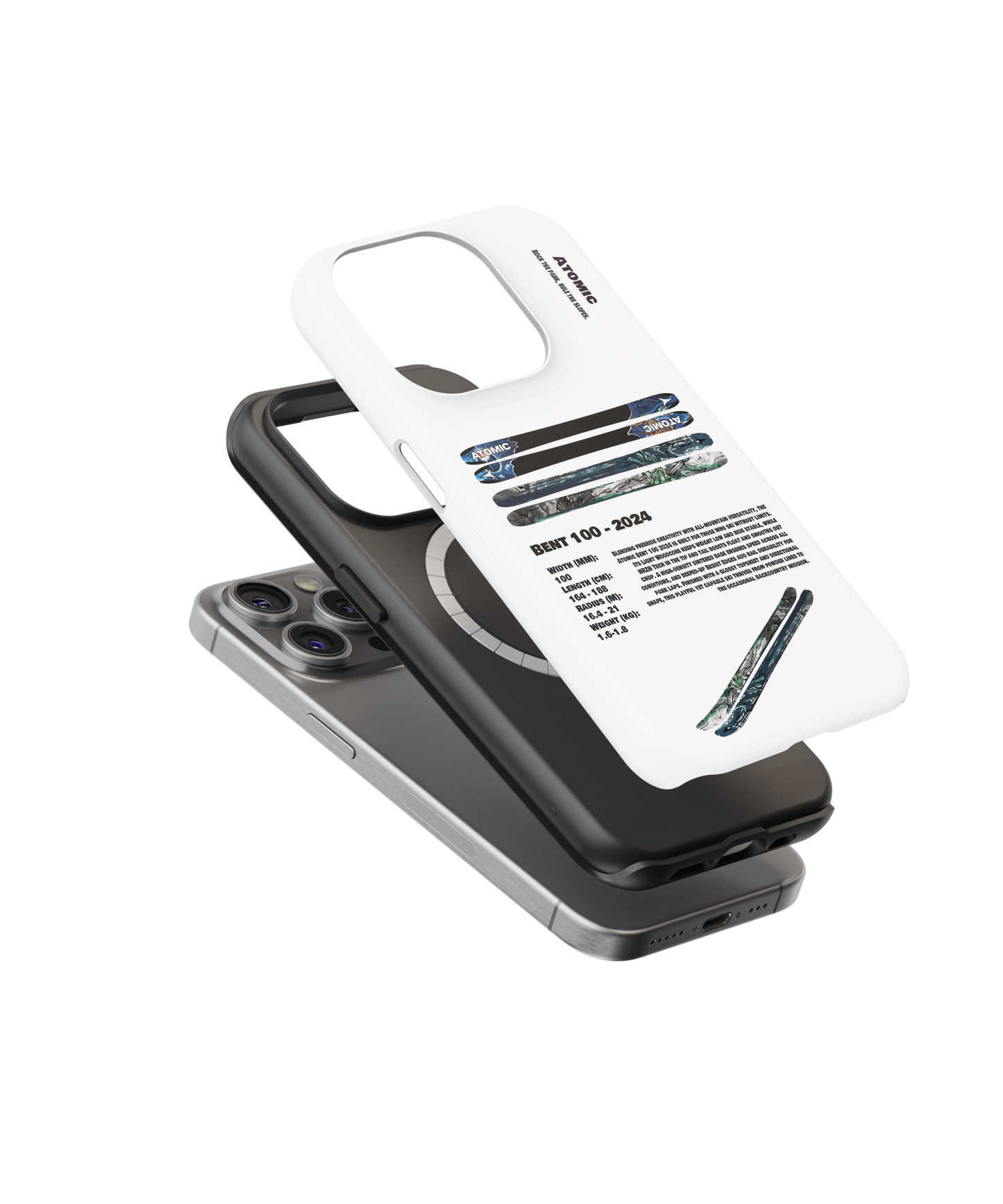 Atomic Bent 100 - 2024 Ski Phone Case