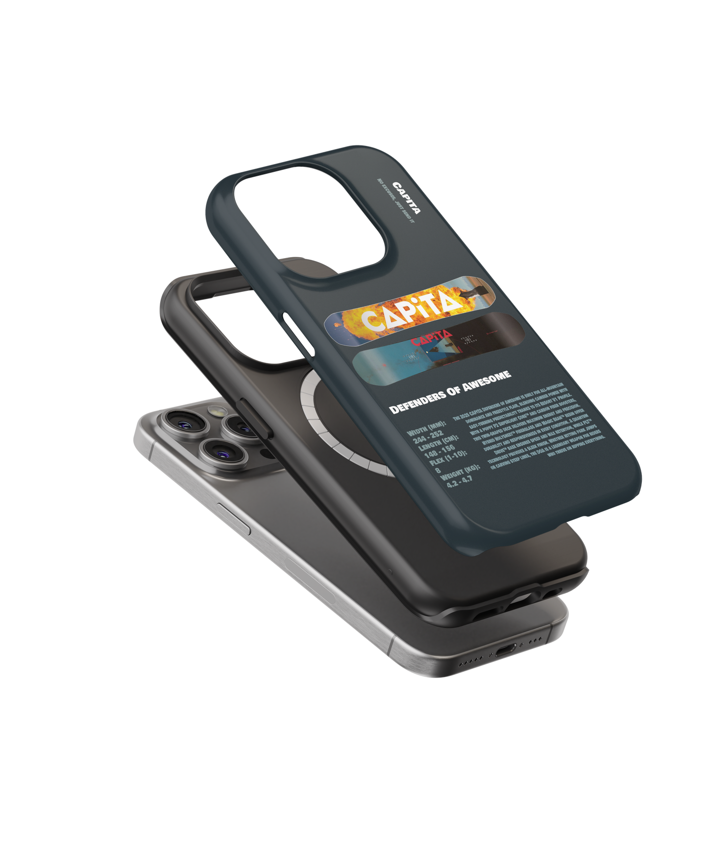 Capita Defenders of Awesome 2025 Snowboard Phone Case