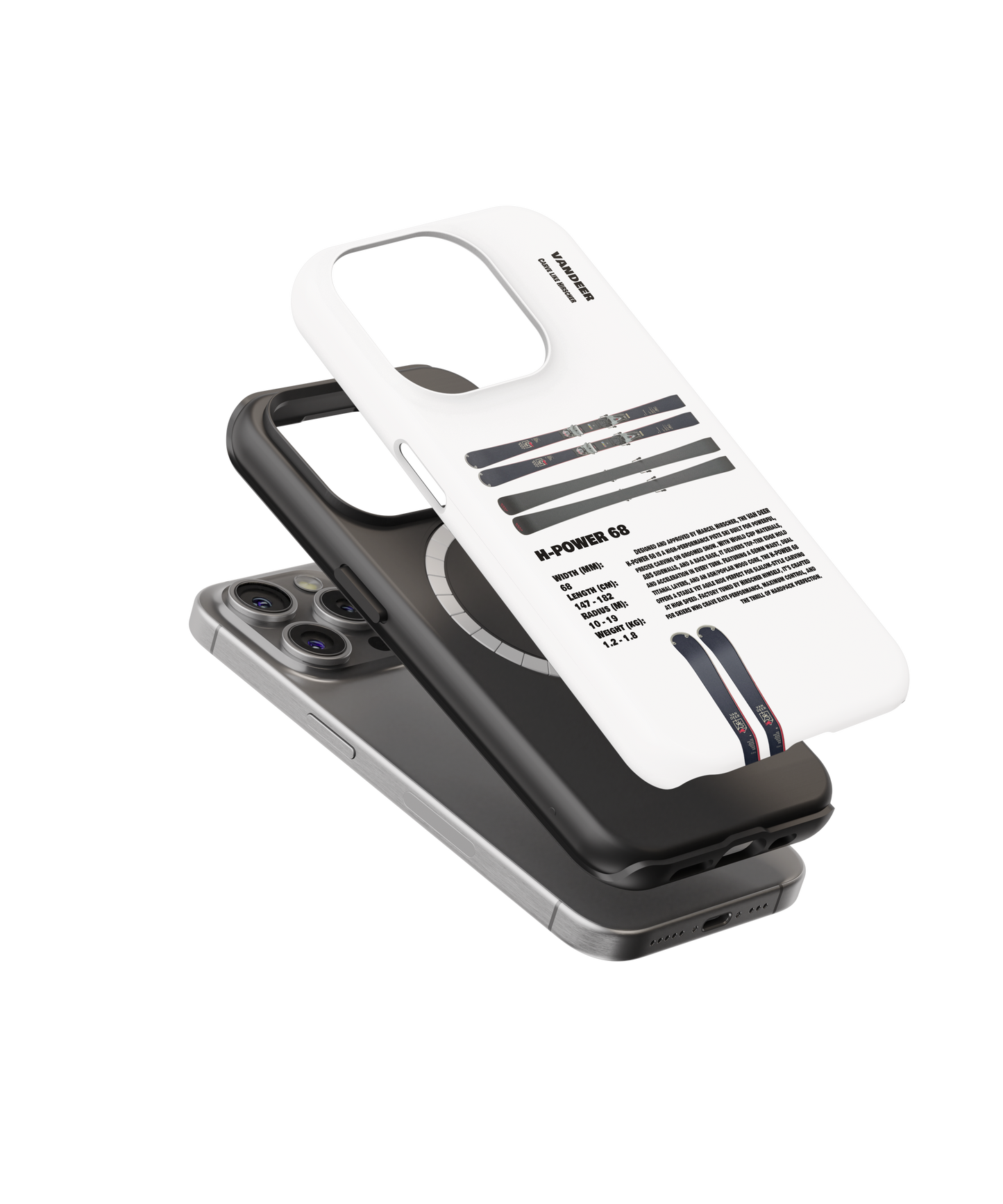 Van Deer H-POWER 68 Ski Phone Case