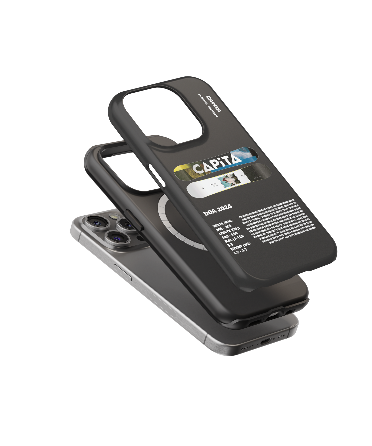 Capita DOA 2024 Snowboard Phone Case
