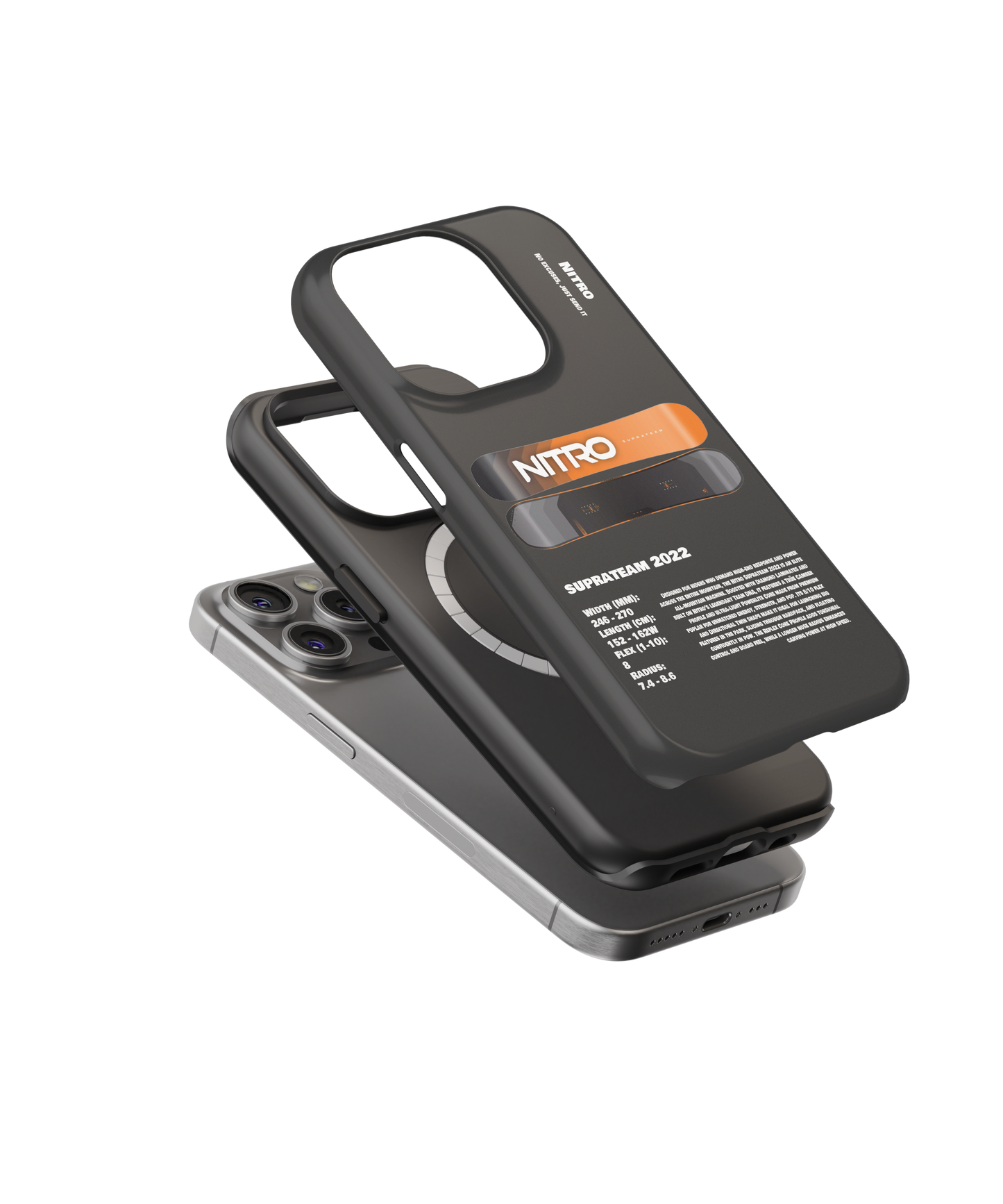 Nitro suprateam 2022 Ski Phone Case