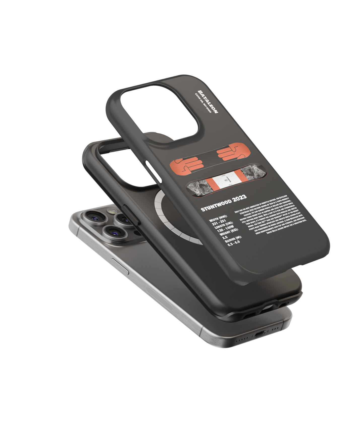 Bataleon Stuntwood 2023 Snowboard Phone Case