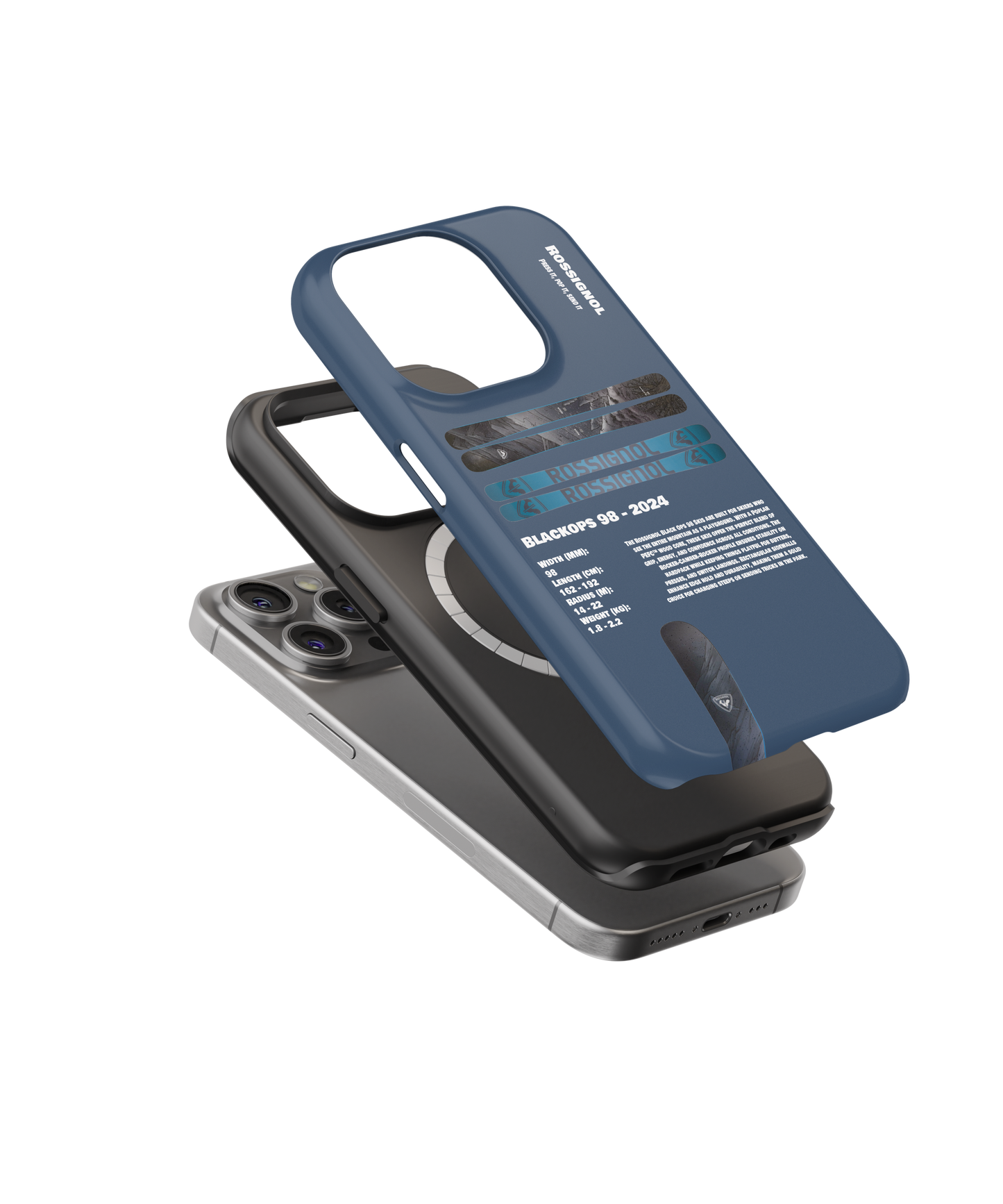 Rossignol Blackops Gamer 98 - 2024 Ski Phone Case