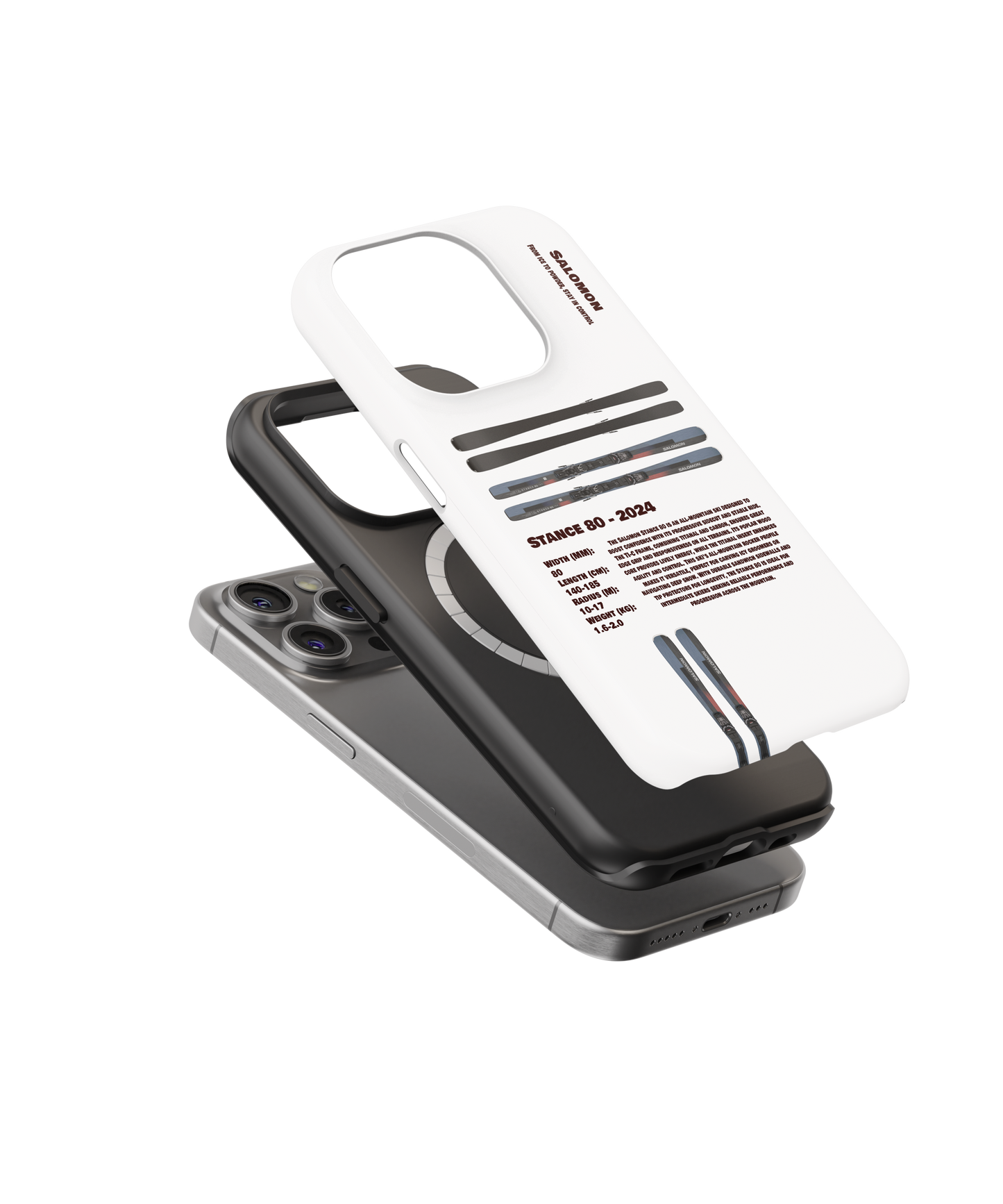 Salomon Stance 80 - 2024 Ski Phone Case