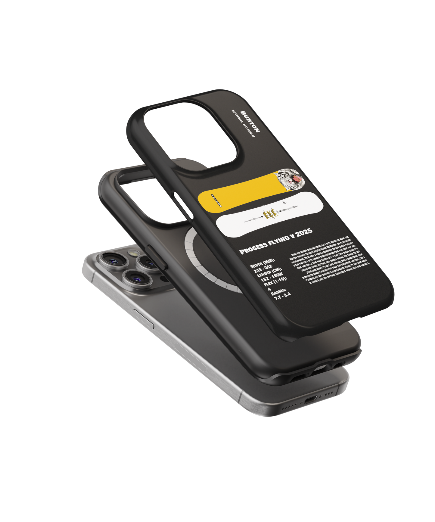 Burton Process Flying V 2025 Snowboard Phone Case