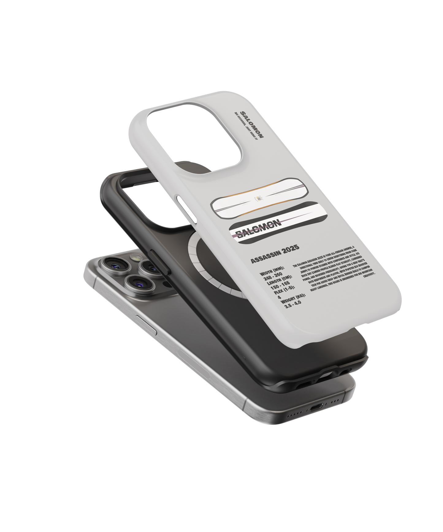 Salomon Assassin 2025 Snowboard Phone Case