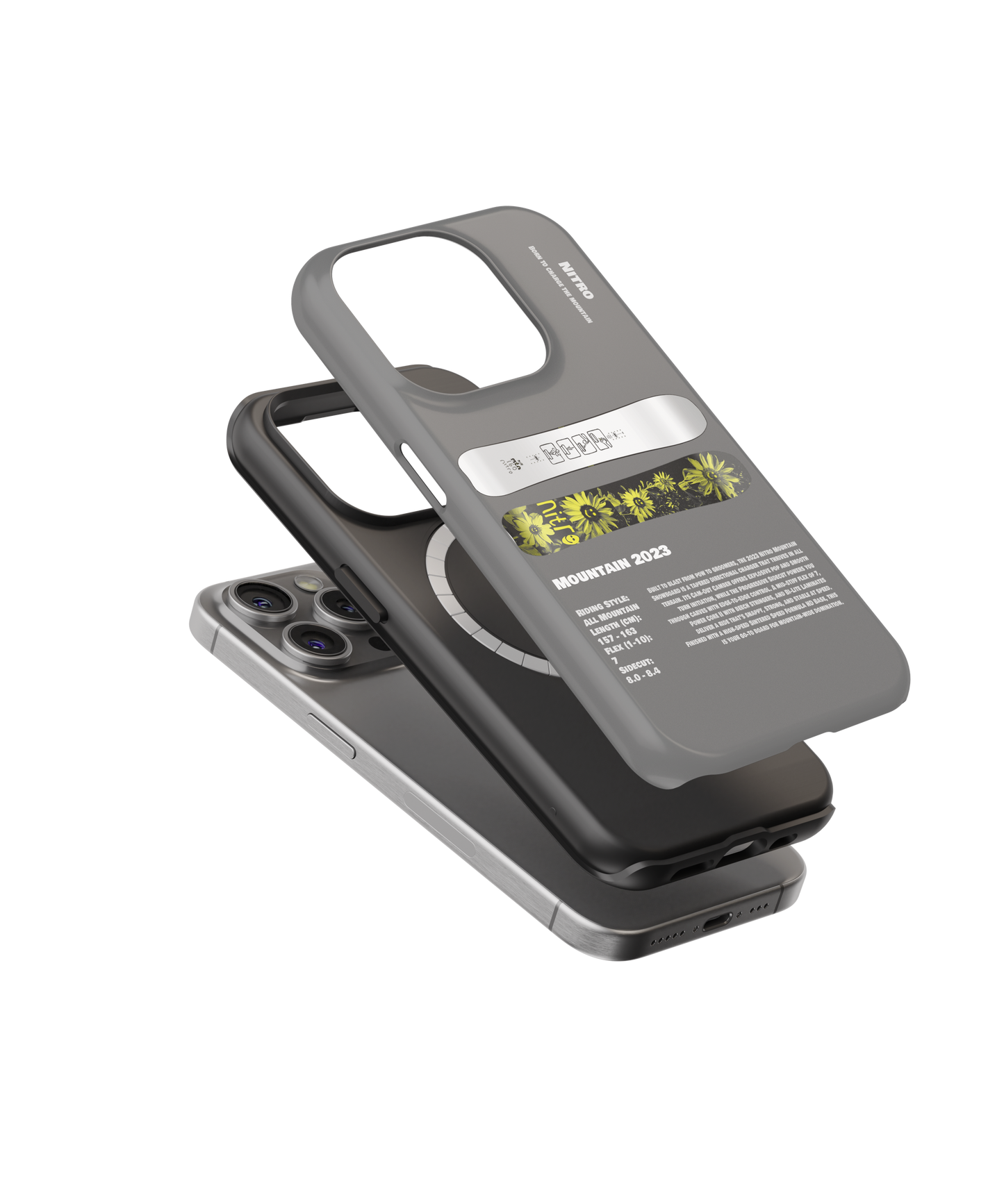 Nitro Mountain 2023 Snowboard Phone Case