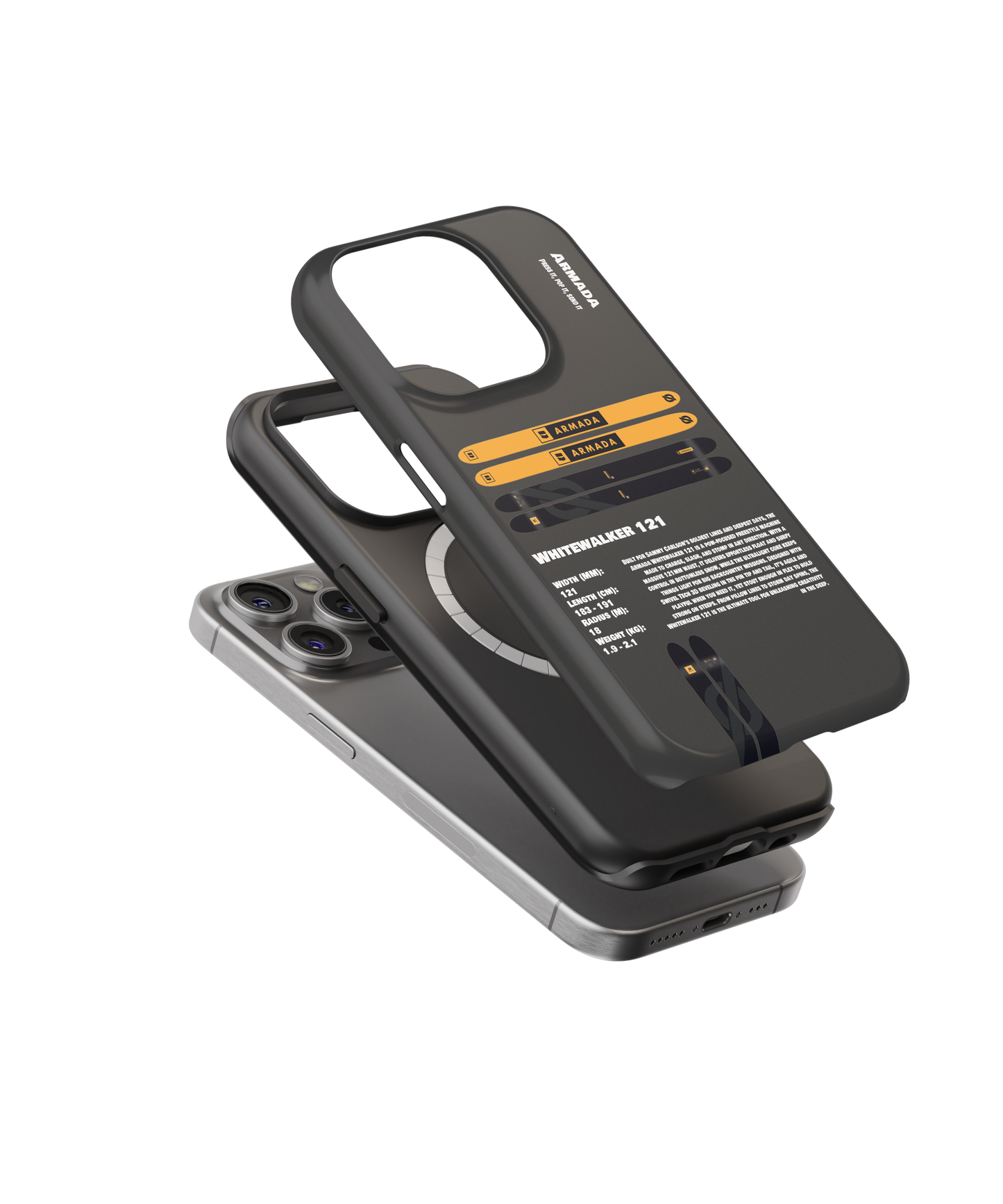 Armada Whitewalker 121 - 2023 Ski Phone Case