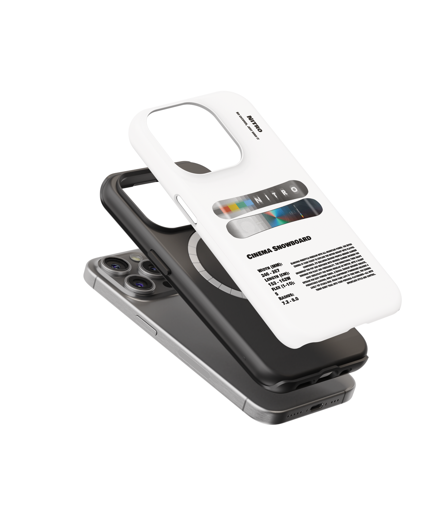 Nitro Cinema Snowboard Phone Case