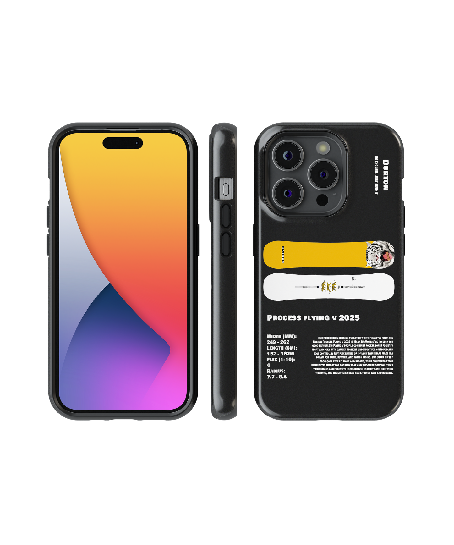 Burton Process Flying V 2025 Snowboard Phone Case