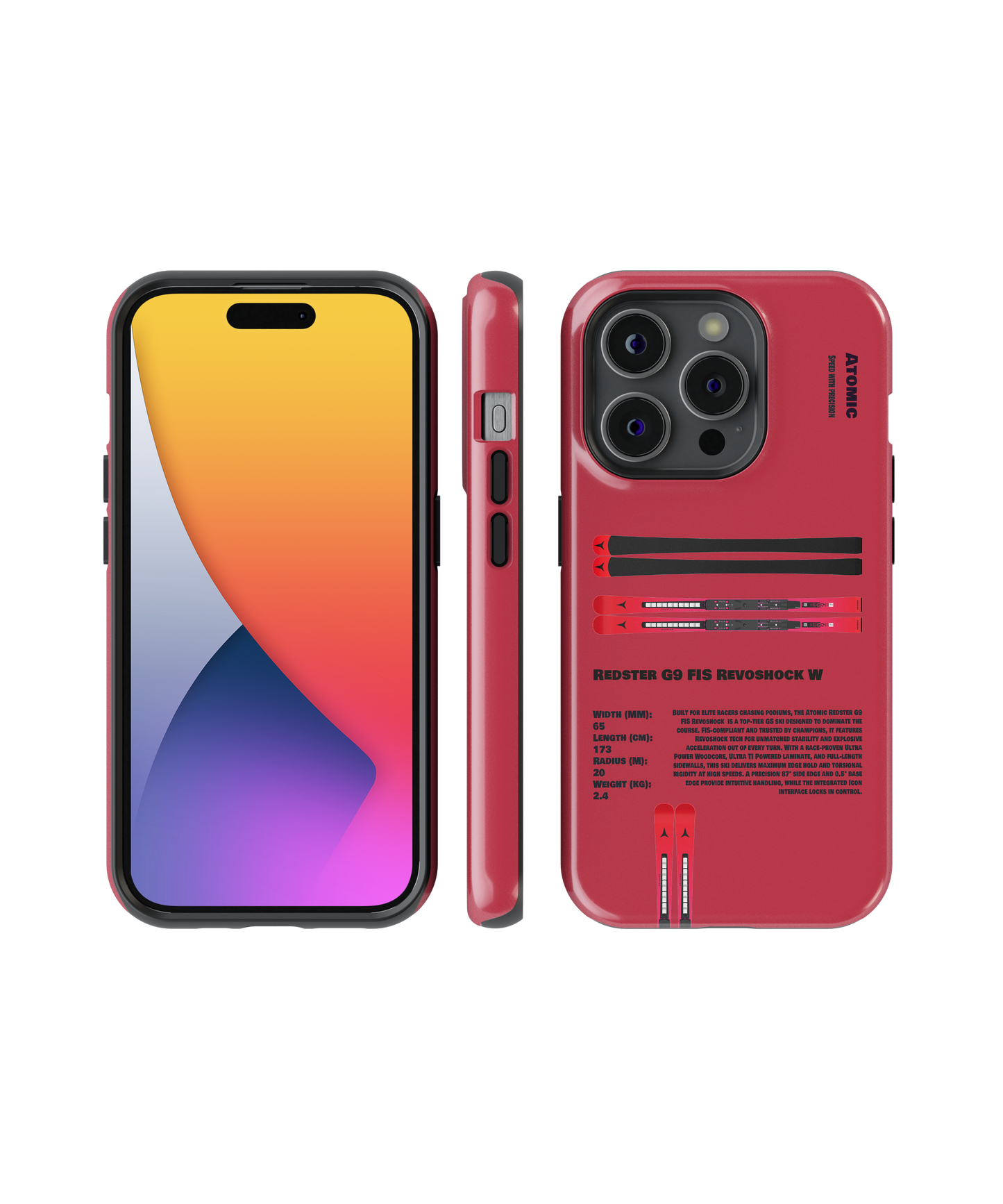 Atomic Redster G9 Revoshock 2026 Ski Phone Case