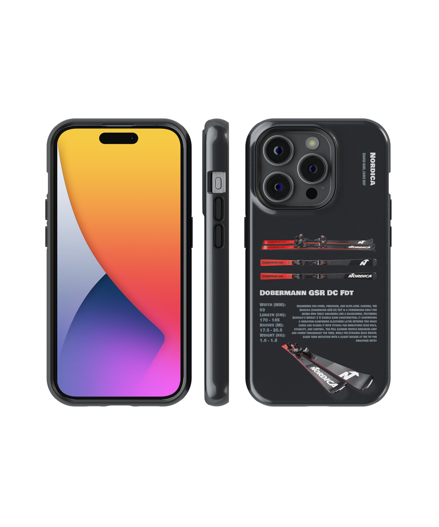 Nordica Dobermann GSR DC Fdt Ski Phone Case