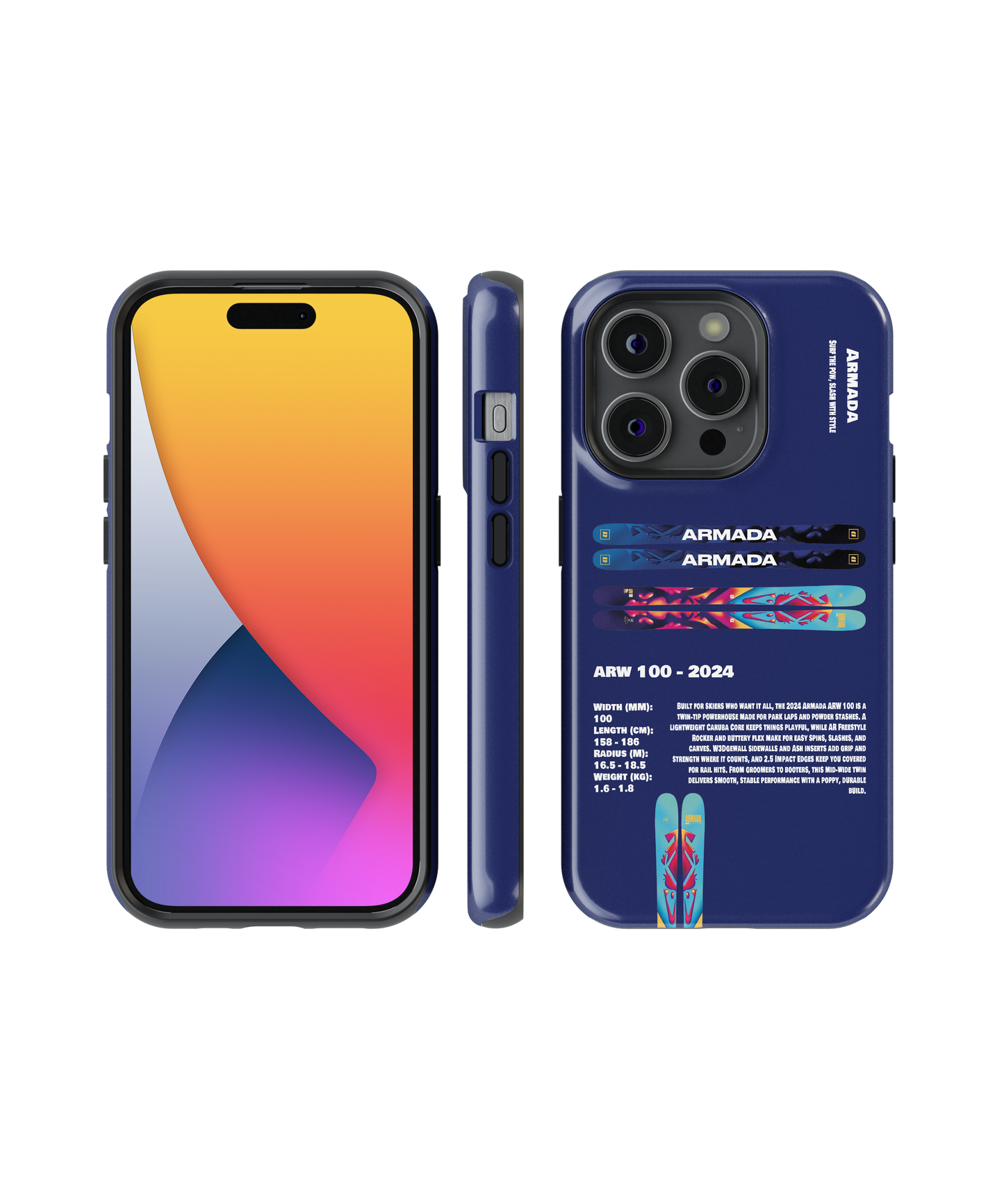 Armada Arw 100 - 2024 Ski Phone Case