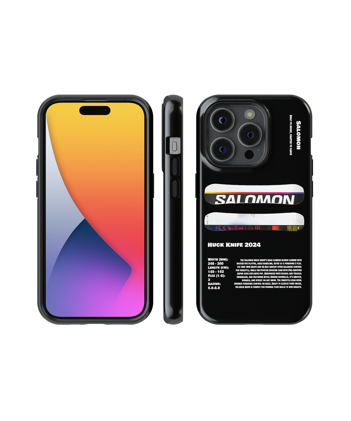 Salomon Huck Knife 2024 Snowboard Phone Case