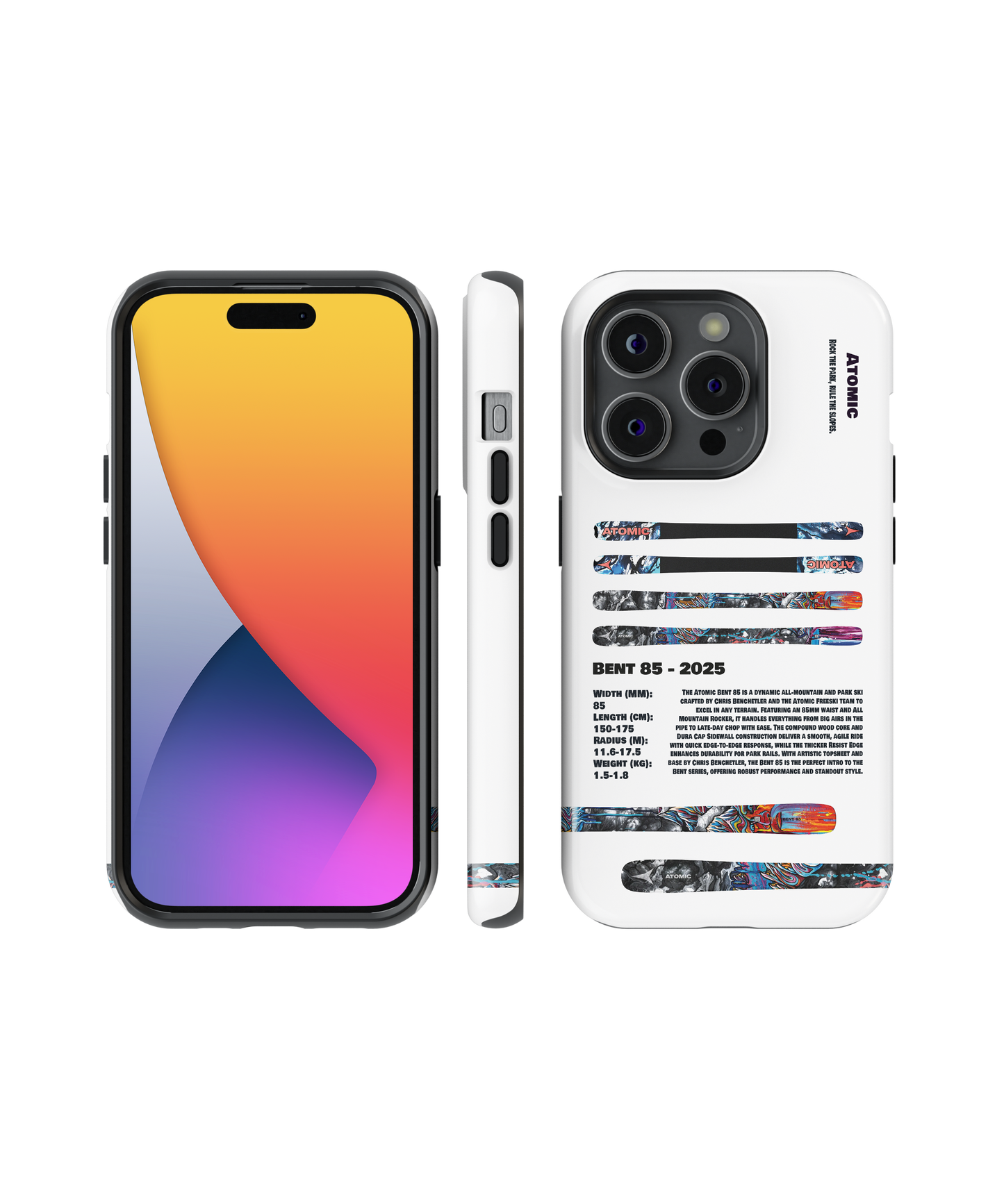 Atomic Bent 85 - 2025 Ski Phone Case